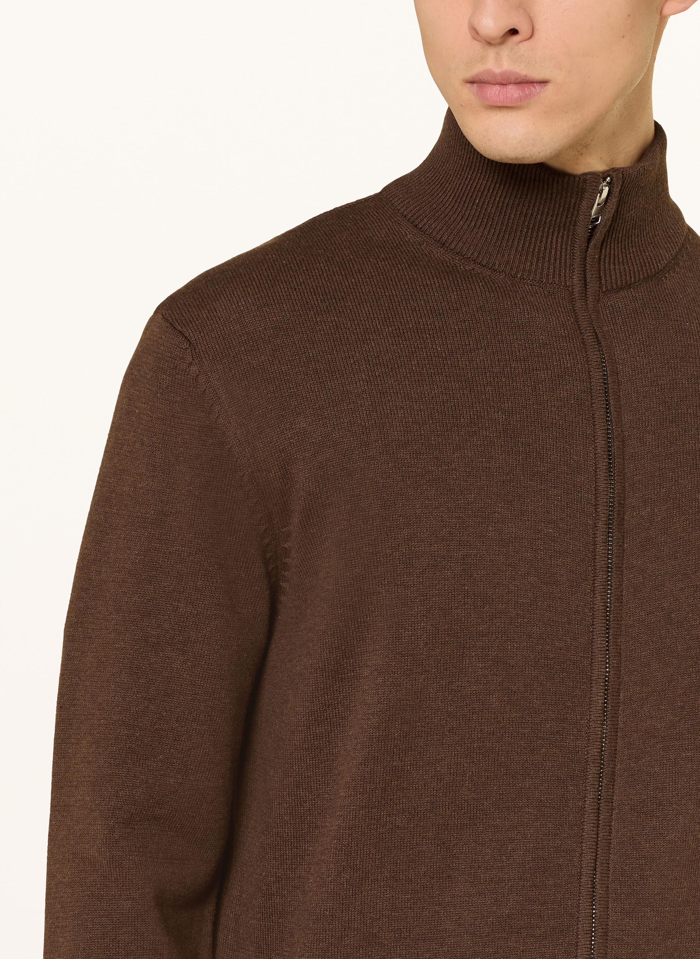 Thumbnail - Gant Strickjacke braun