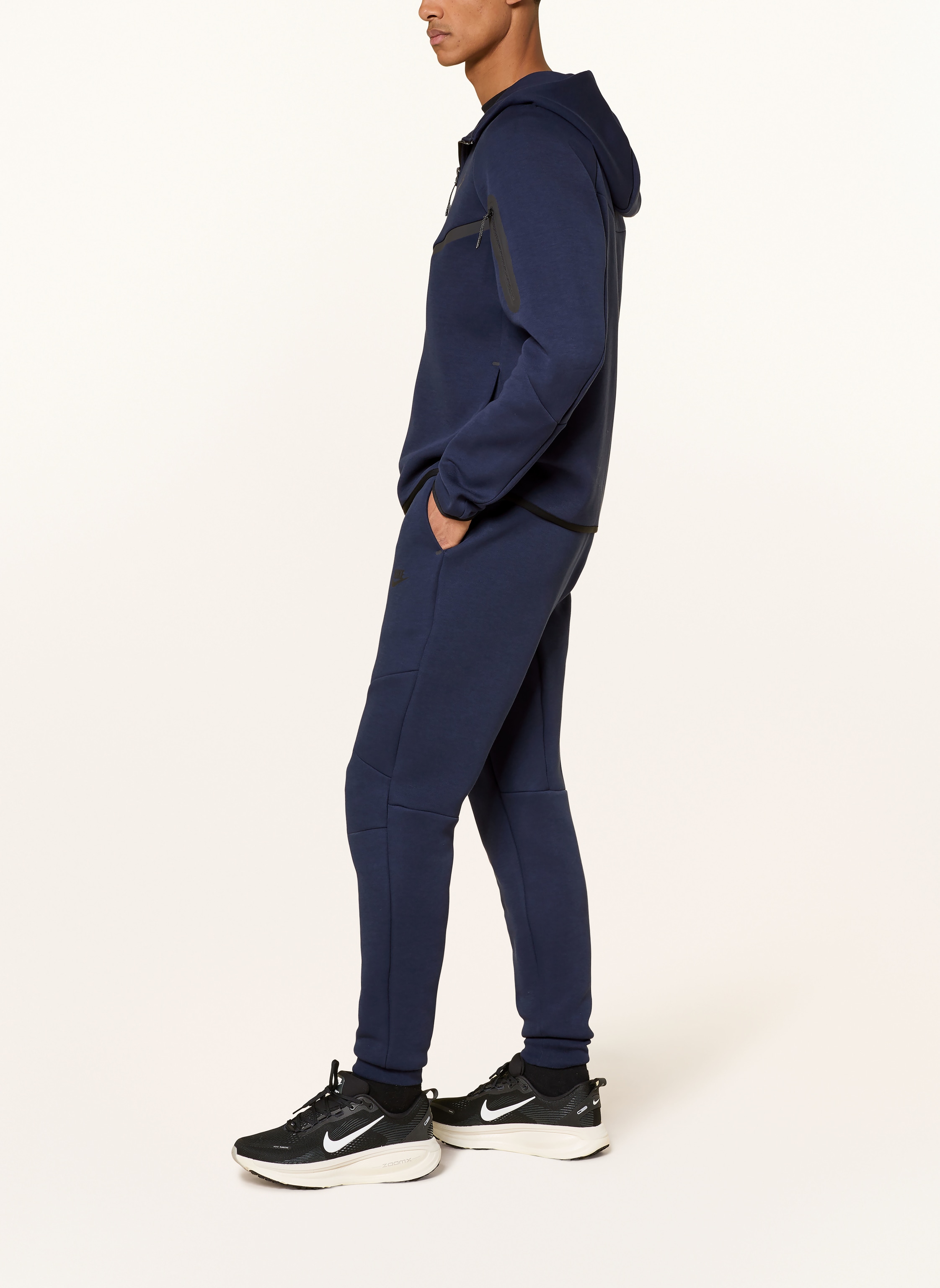 Thumbnail - Nike Hoodie Tech Fleece blau