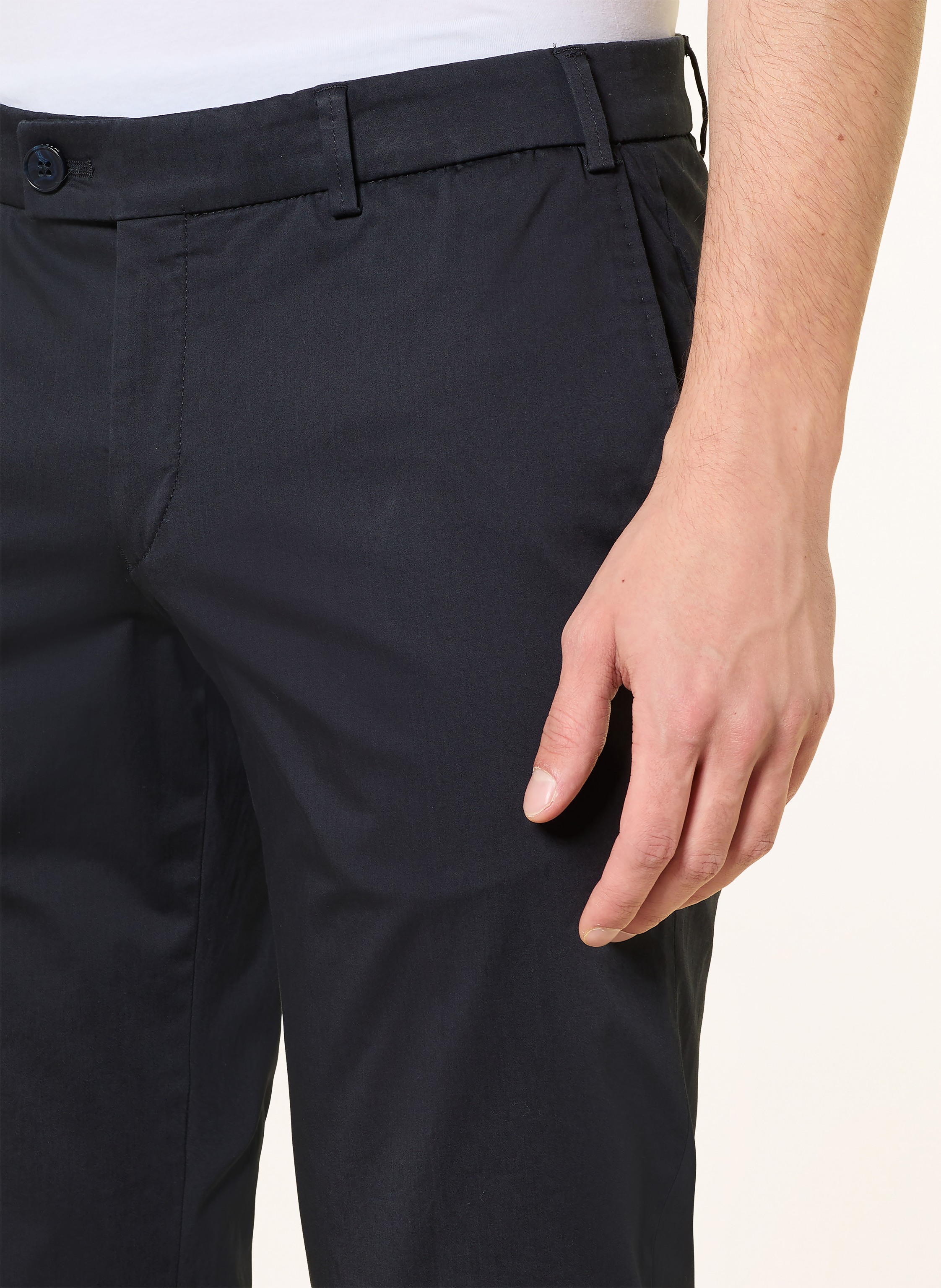 Thumbnail - Hiltl Chino Slim Fit blau