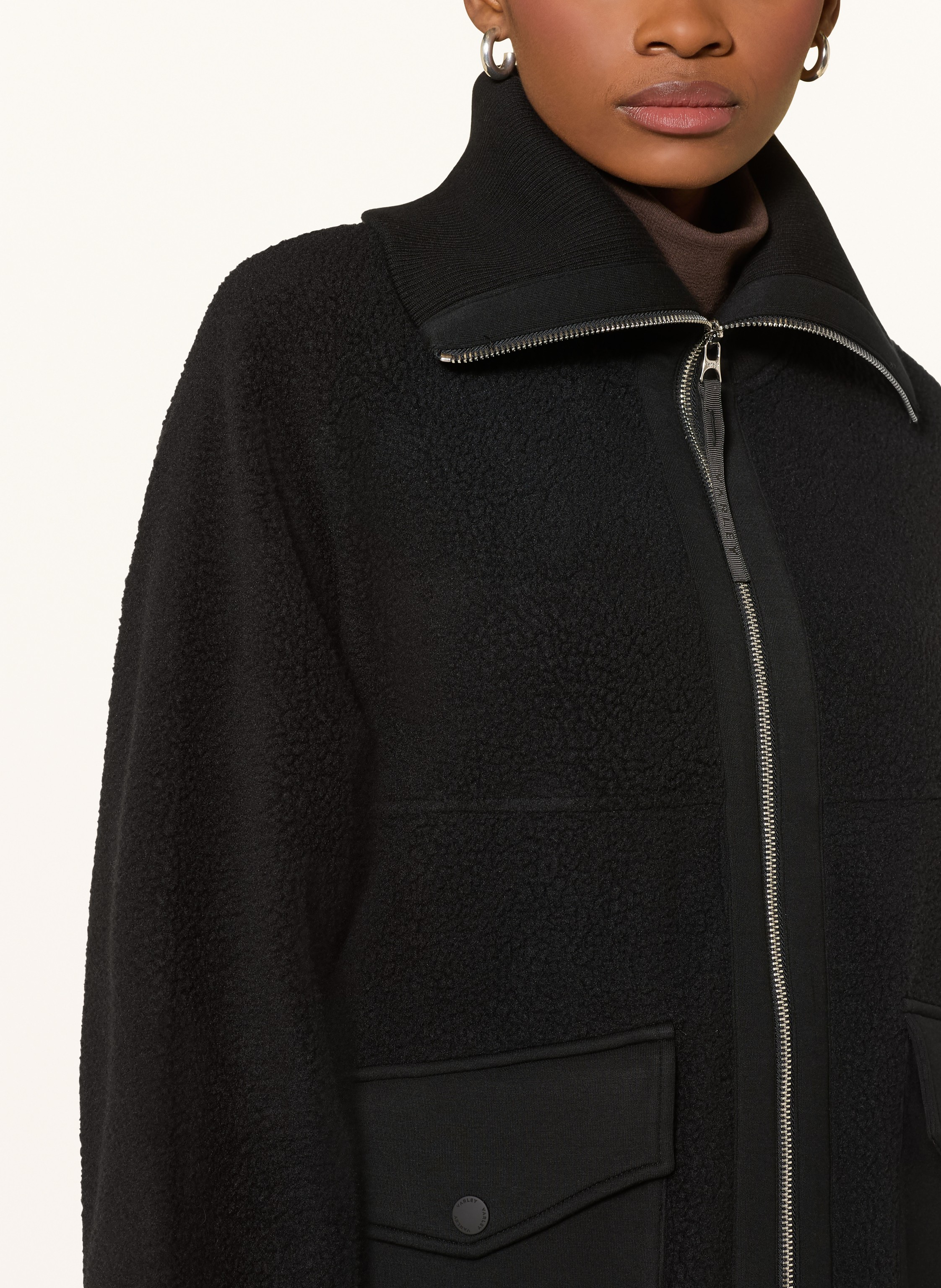 Thumbnail - Varley Fleecejacke Eleanor schwarz