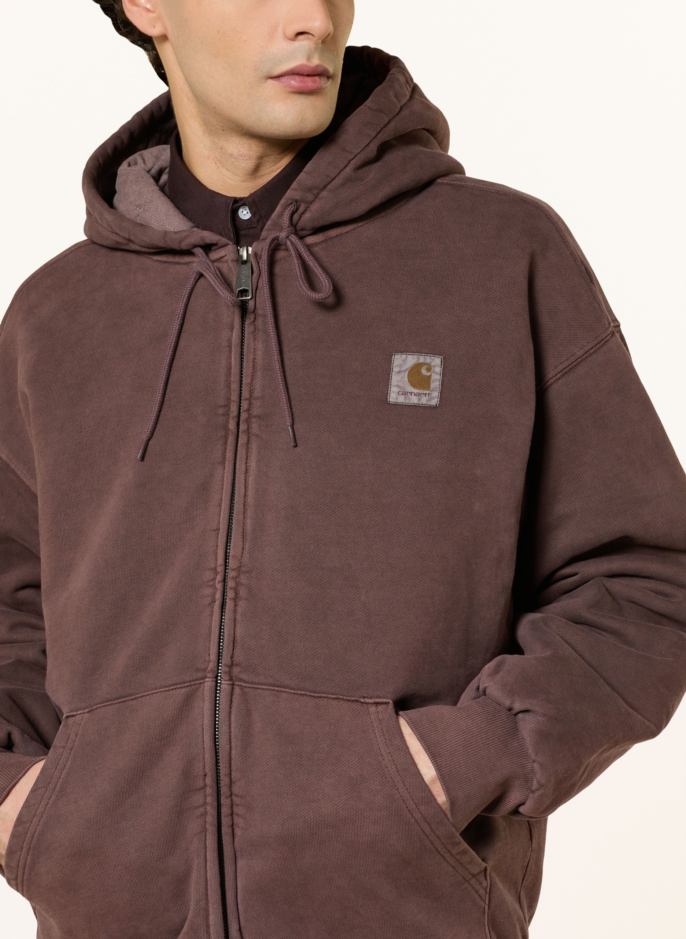 Thumbnail - Carhartt Wip Sweatjacke braun