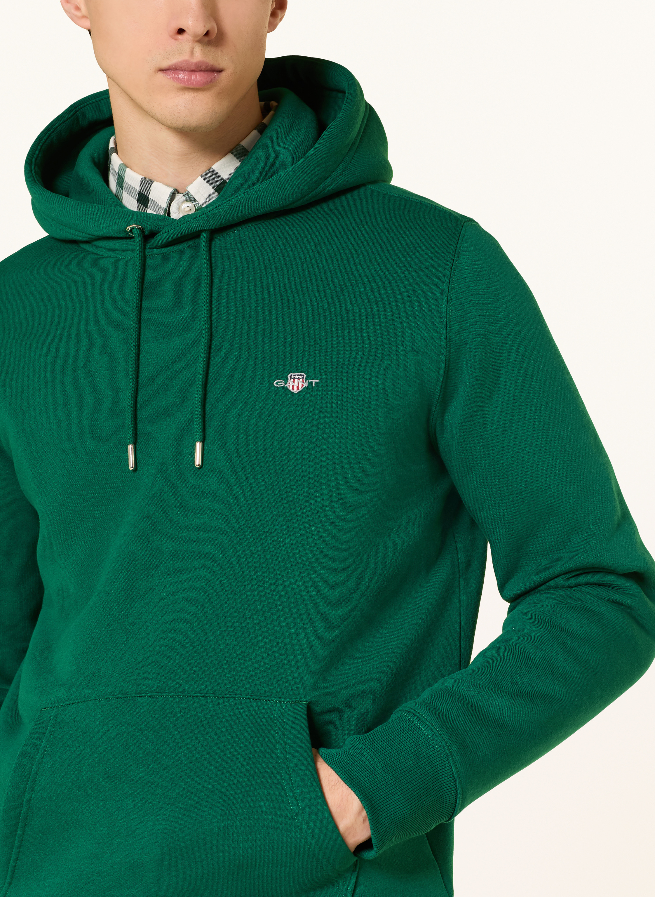 Thumbnail - Gant Hoodie gruen