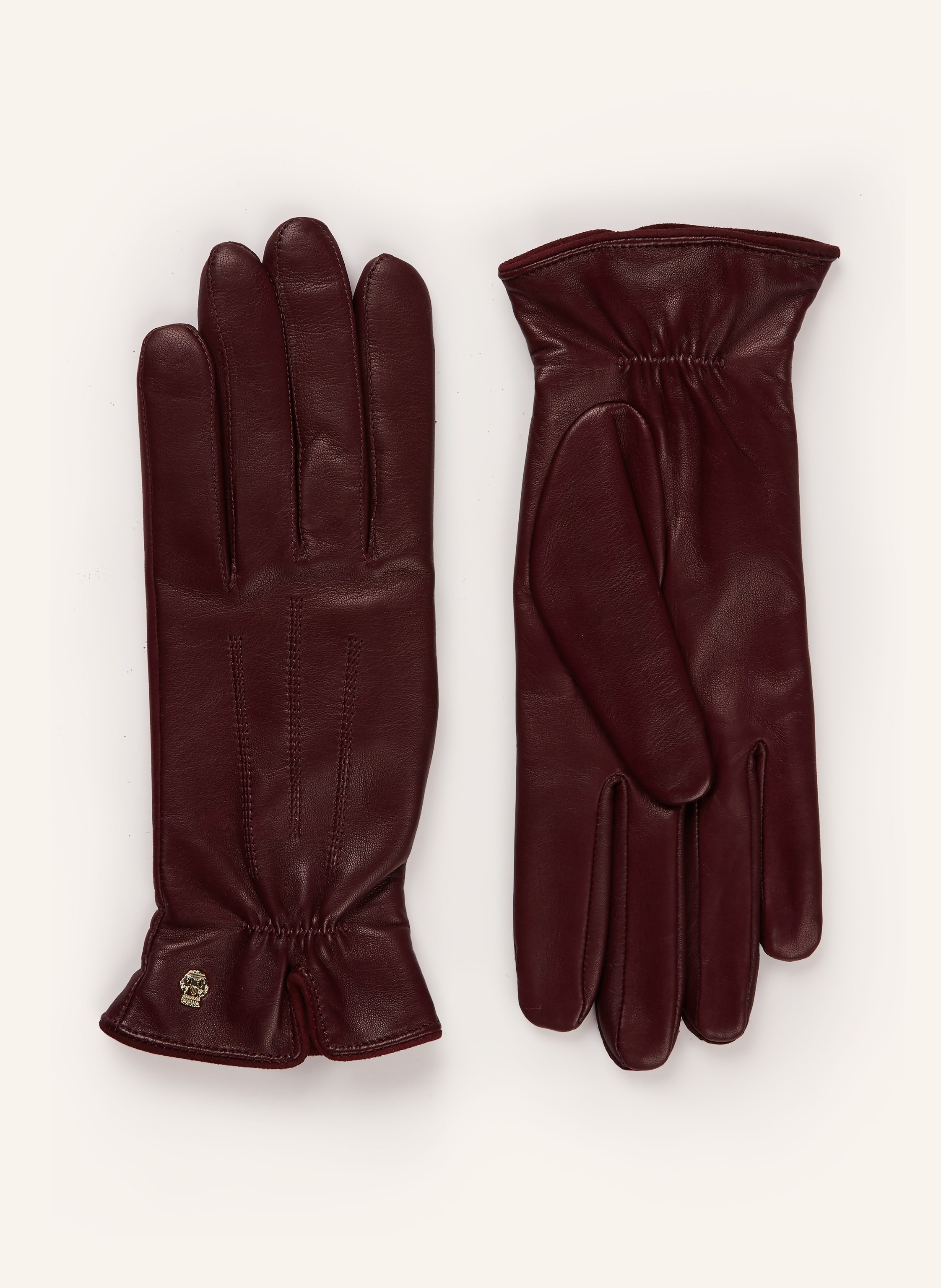 Roeckl Lederhandschuhe Antwerpen rot