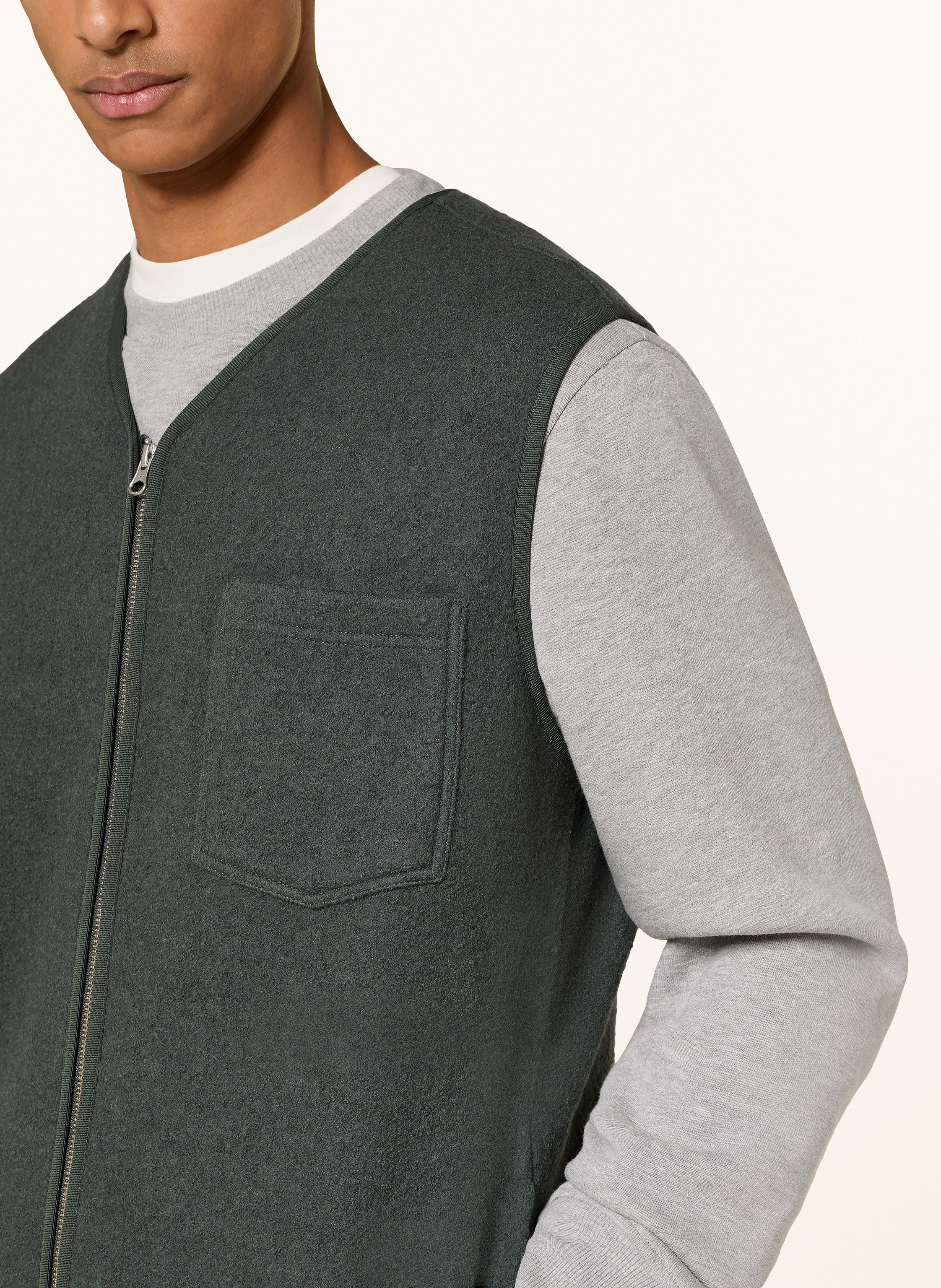 Thumbnail - Samsøe  Samsøe Weste Sahannes gruen