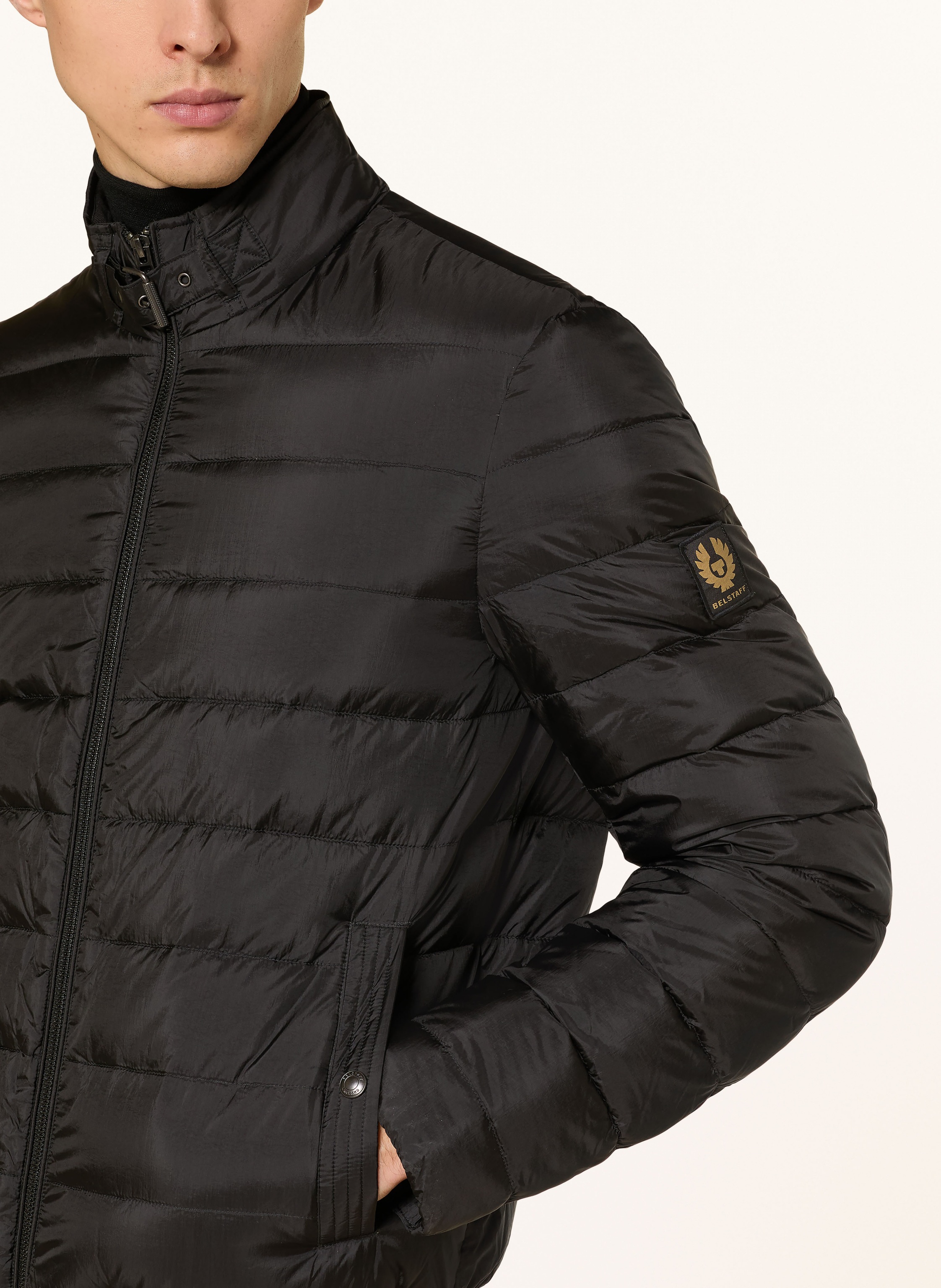 Thumbnail - Belstaff Lightweight-Daunenjacke Circuit schwarz