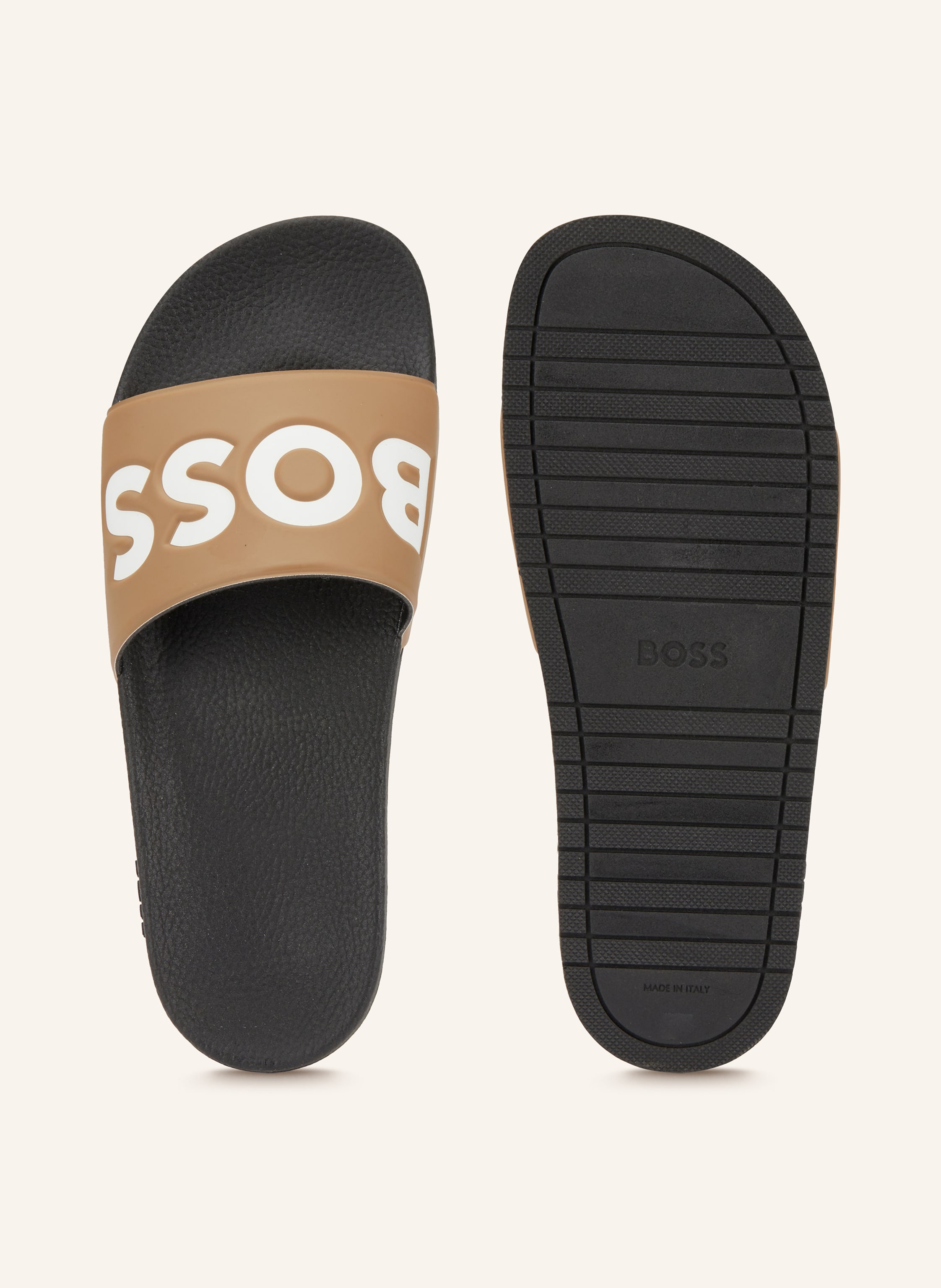 Thumbnail - Boss Pantoletten Aryeh beige