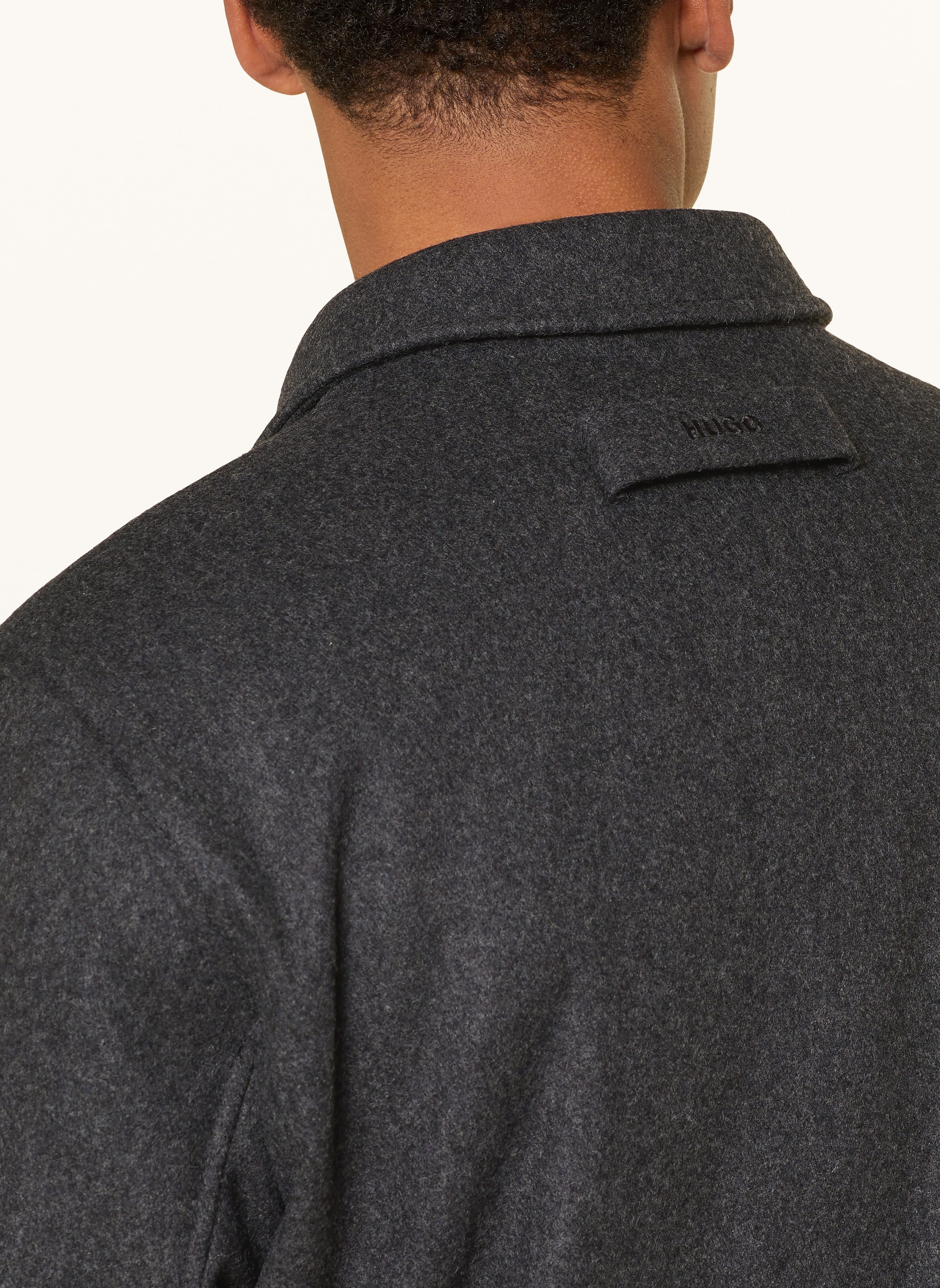 Thumbnail - Hugo Overjacket Baks grau