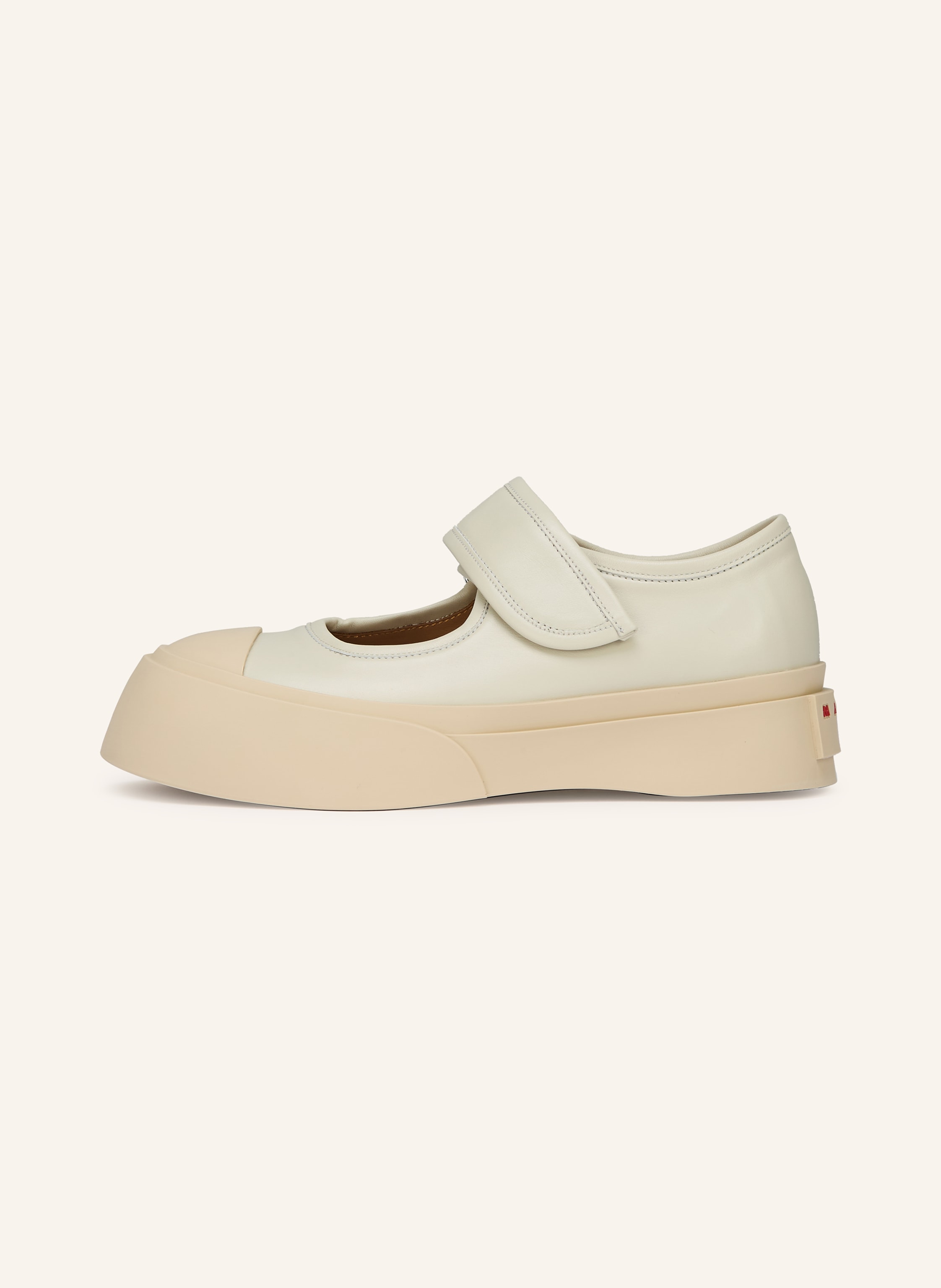 Thumbnail - Marni Plateau-Ballerinas weiss