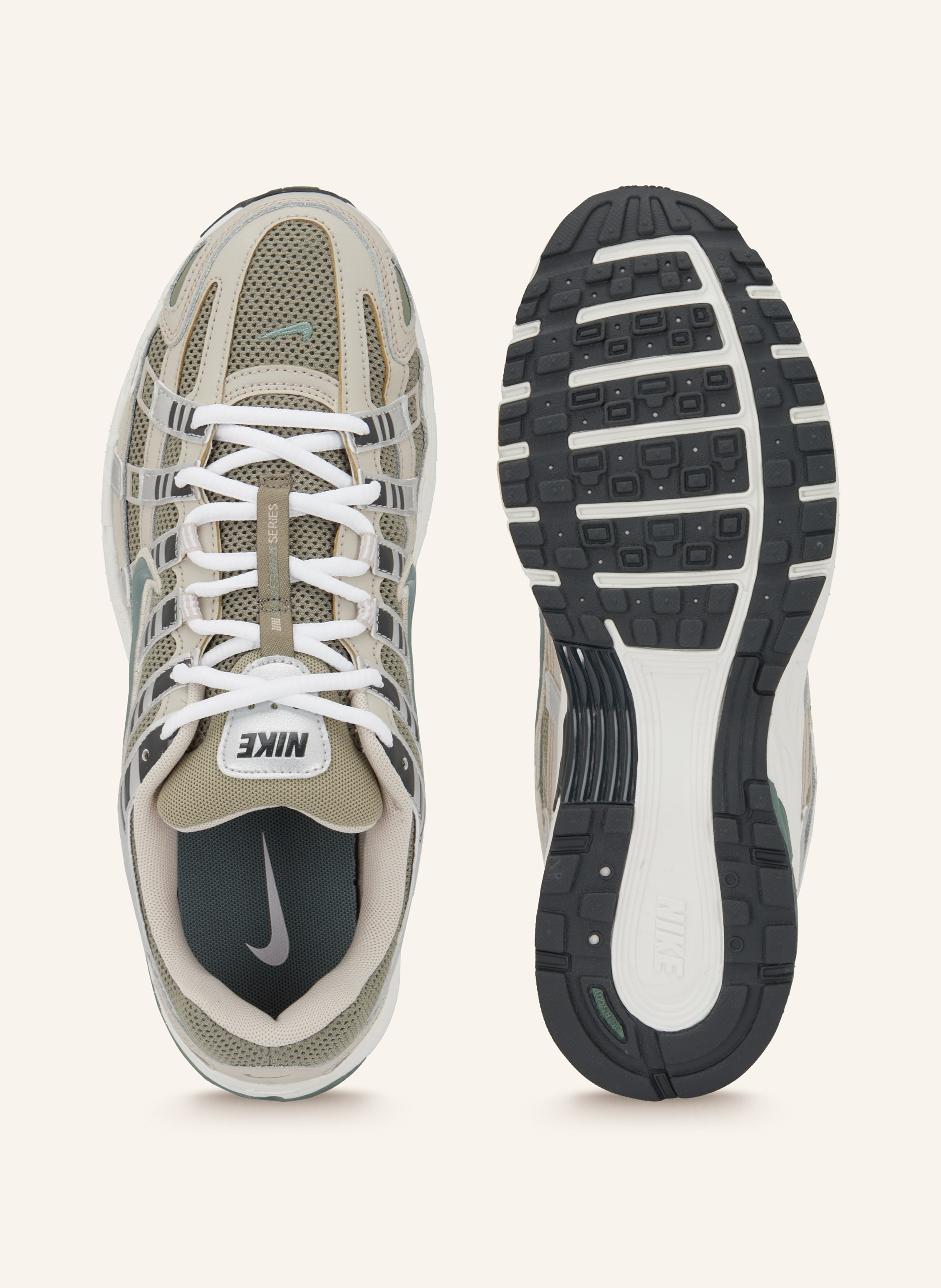 Thumbnail - Nike Sneaker P-6000 beige