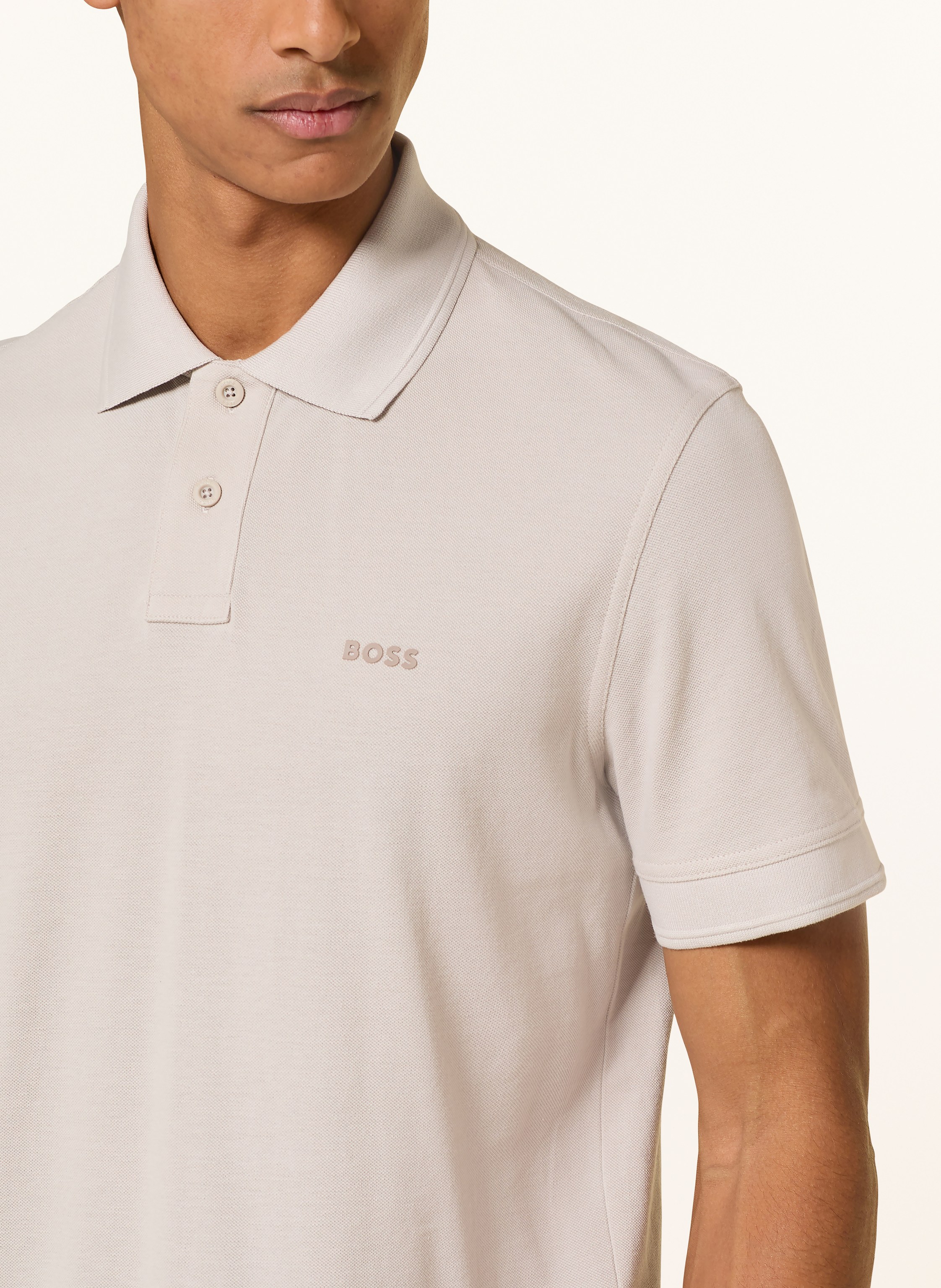 Thumbnail - Boss Piqué-Poloshirt Prime beige