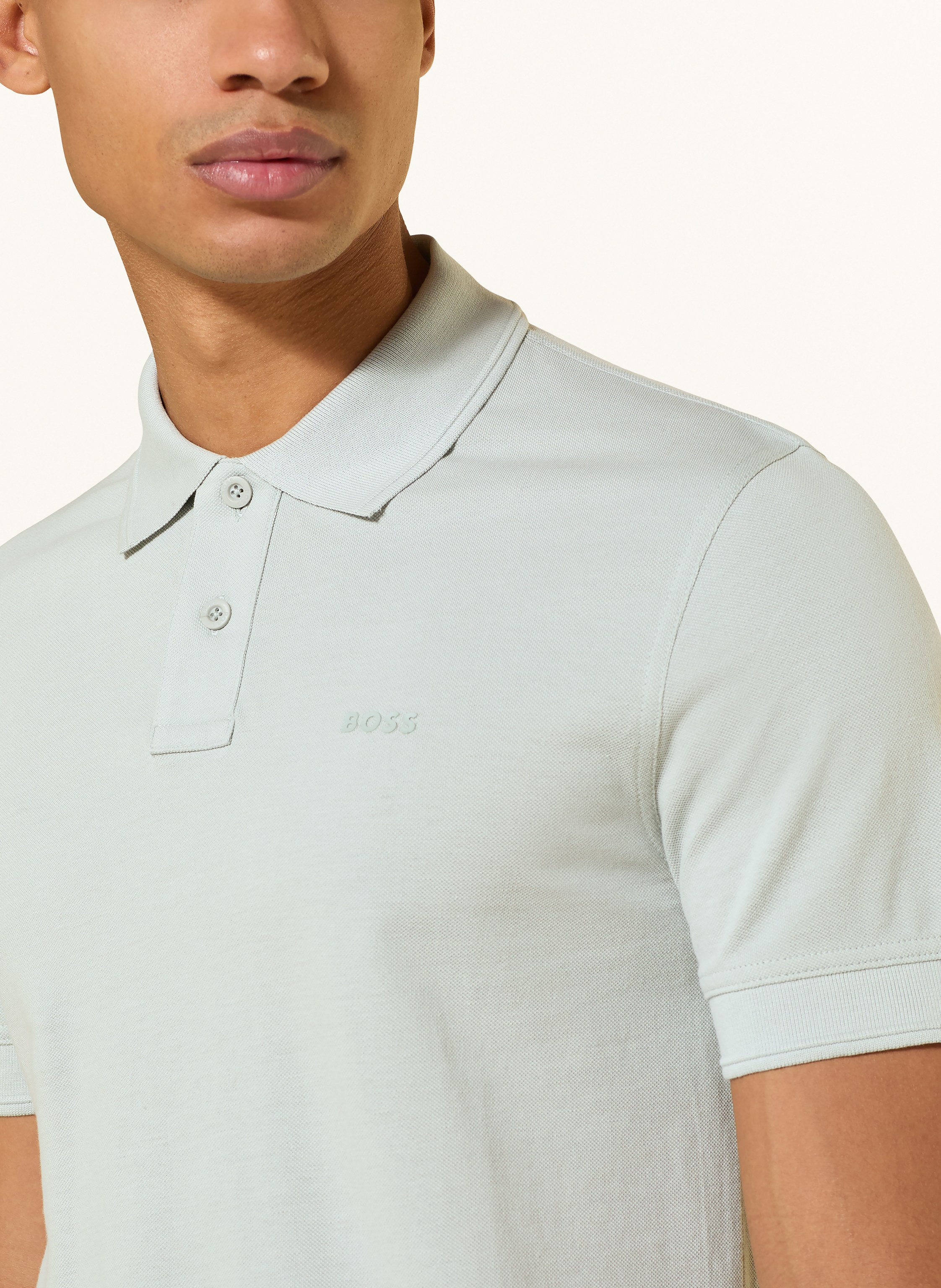 Thumbnail - Boss Piqué-Poloshirt Prime gruen