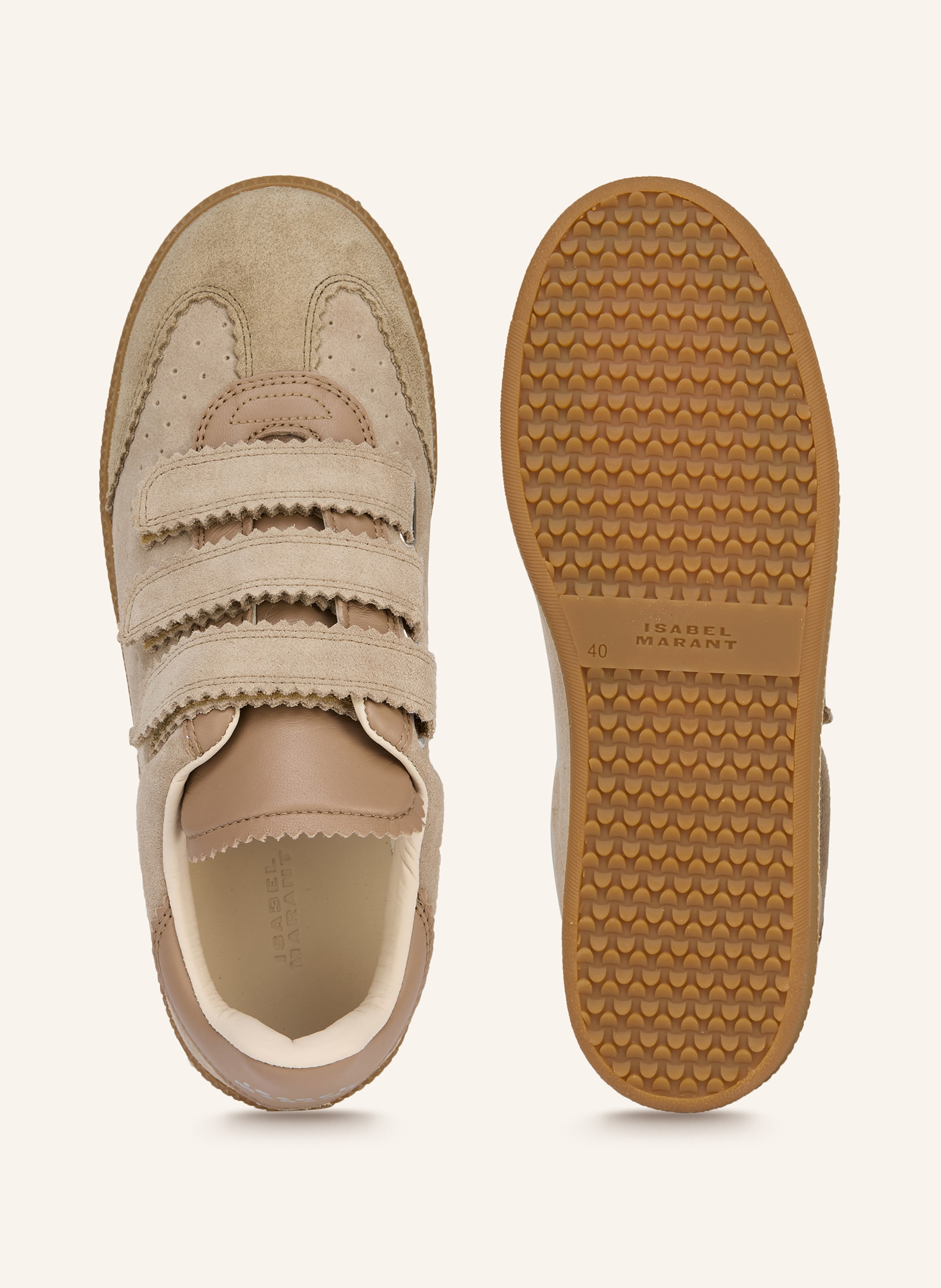 Thumbnail - Isabel Marant Sneaker Beth beige