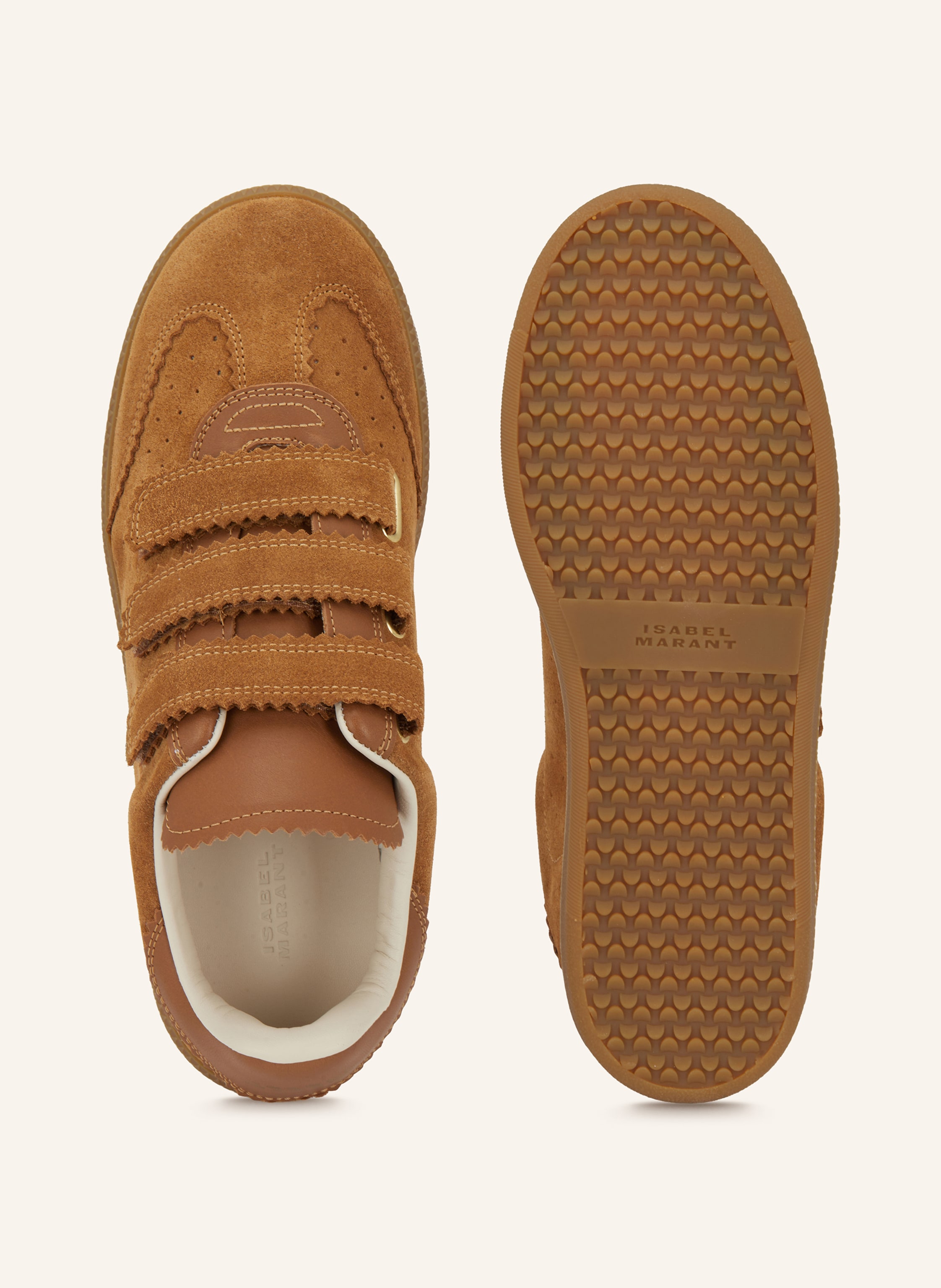 Thumbnail - Isabel Marant Sneaker Beth braun