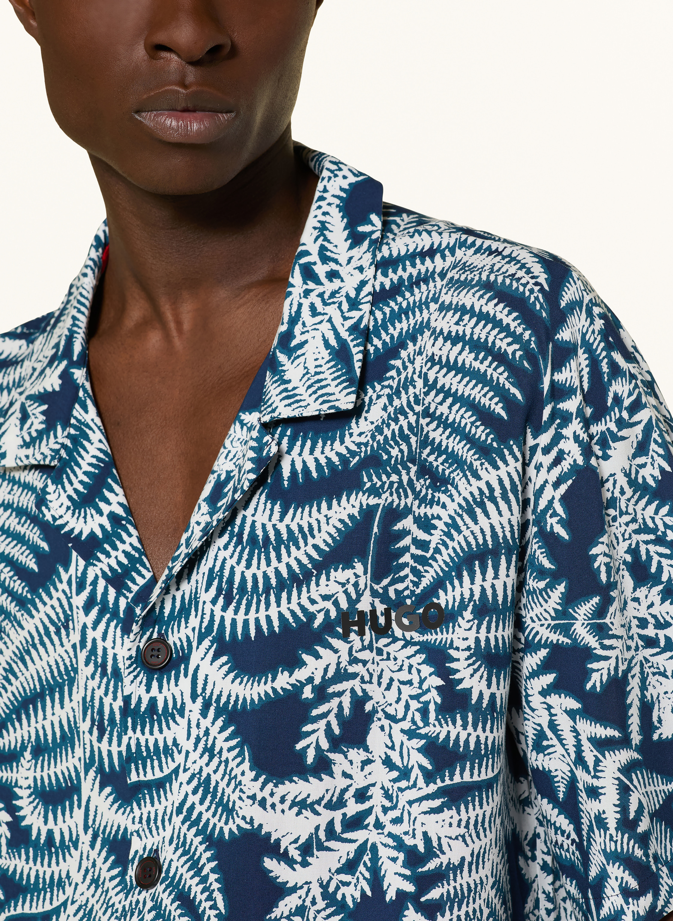 Thumbnail - Hugo Resorthemd Relaxed Fit blau