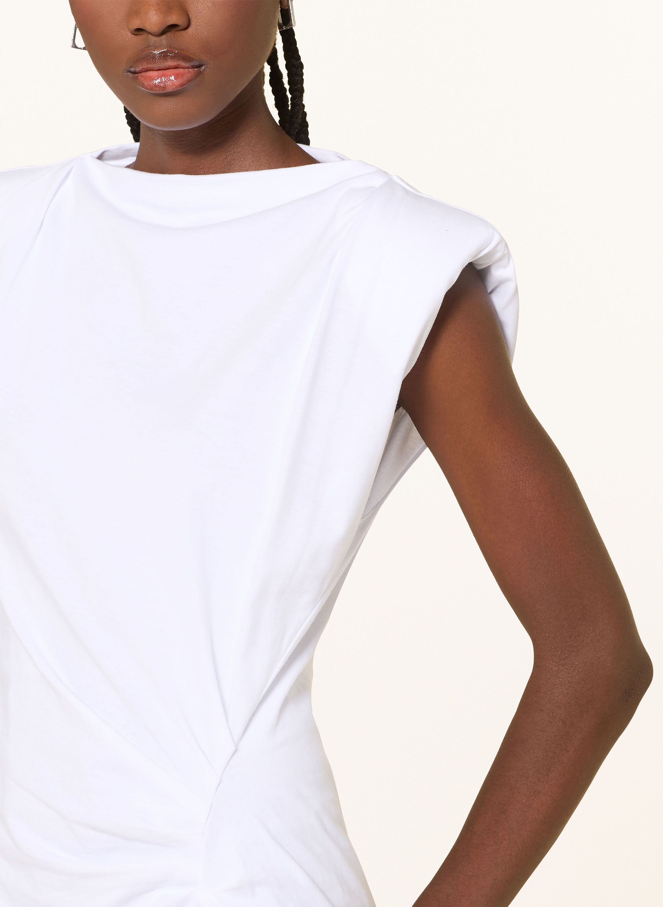 Thumbnail - Marant Étoile Jerseykleid Nadela weiss