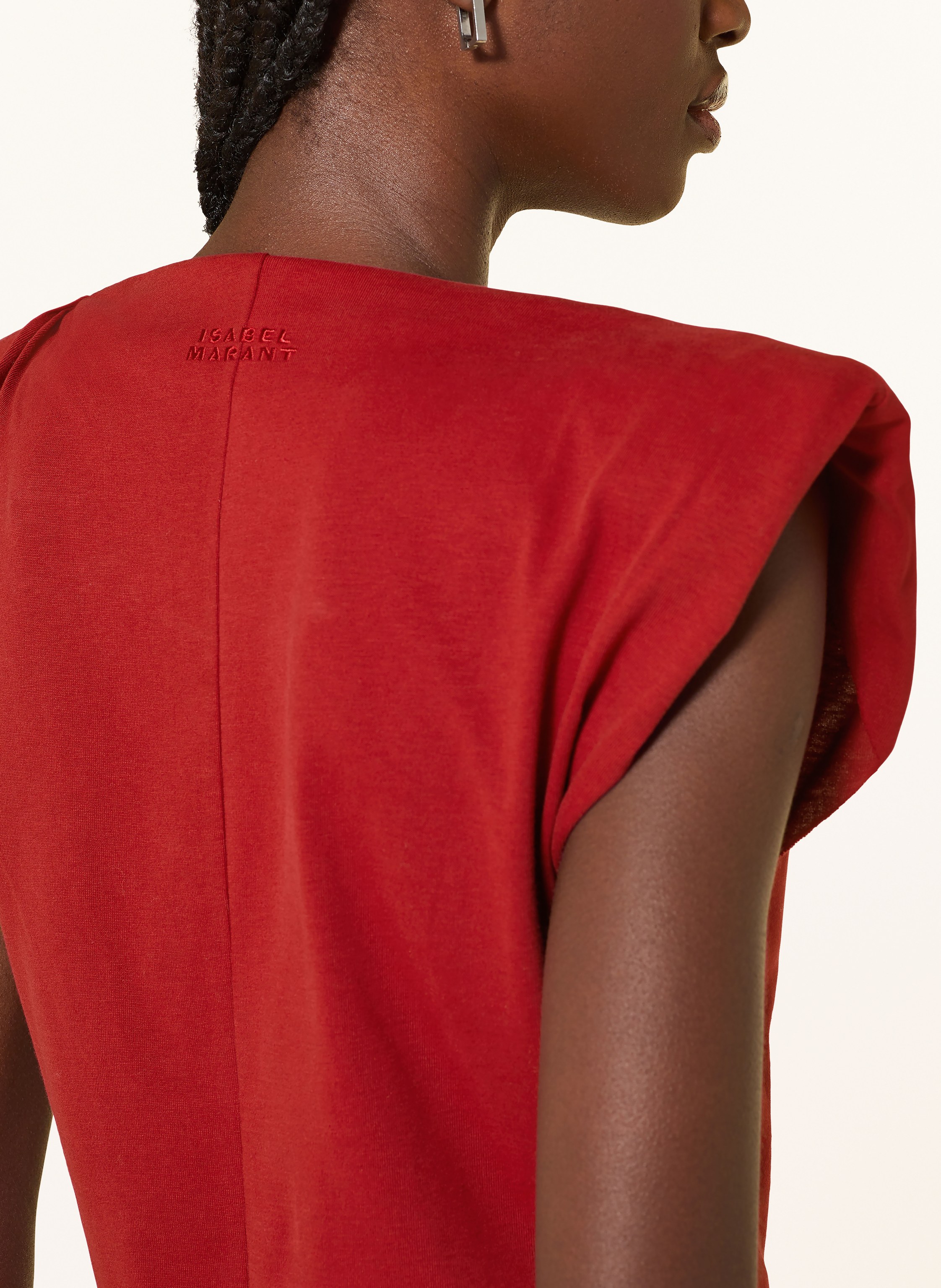 Thumbnail - Marant Étoile Jerseykleid Nadela rot