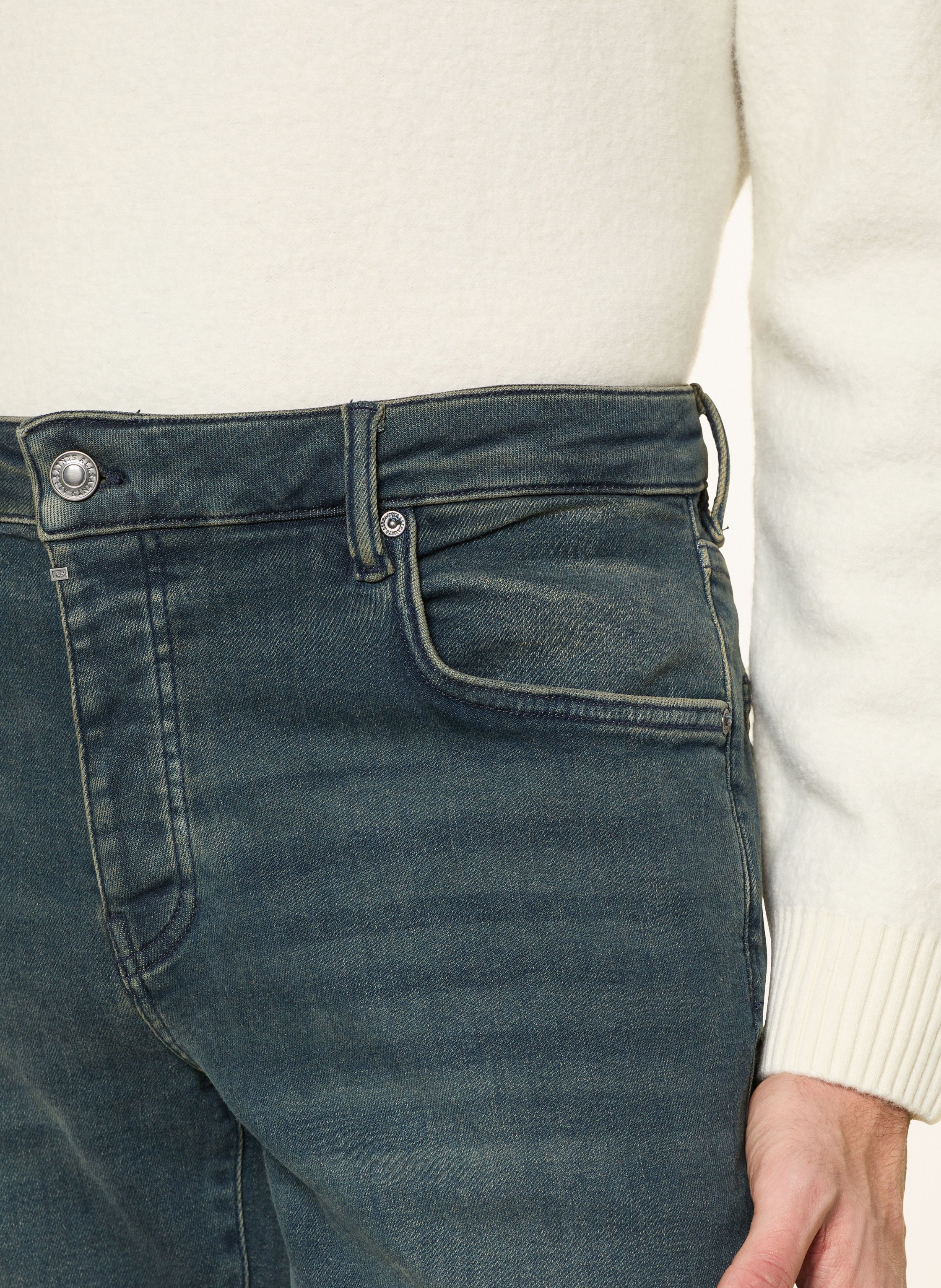 Thumbnail - Allsaints Jeans Sid Regular Fit blau