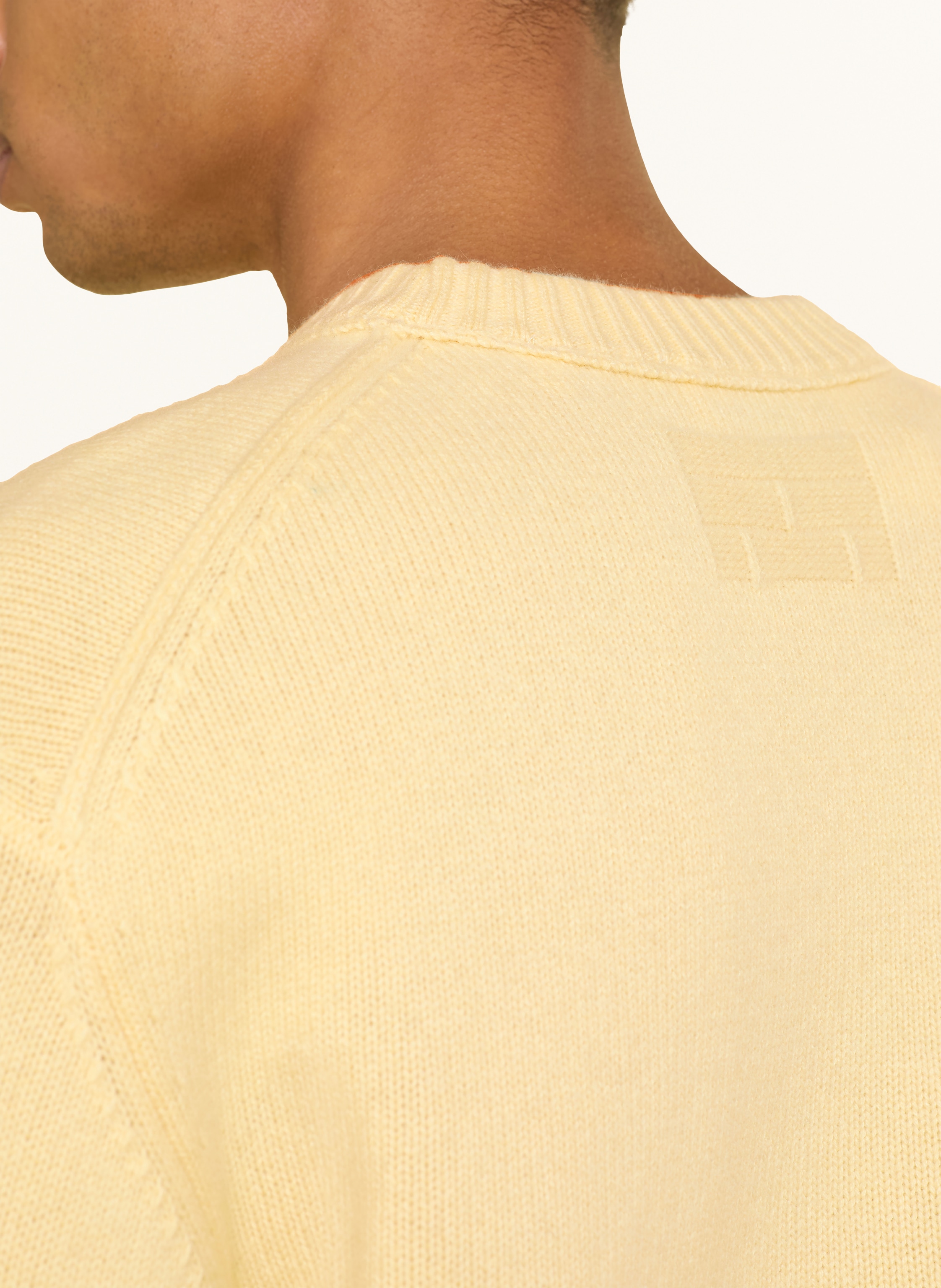 Thumbnail - Frame Cashmere-Pullover gelb