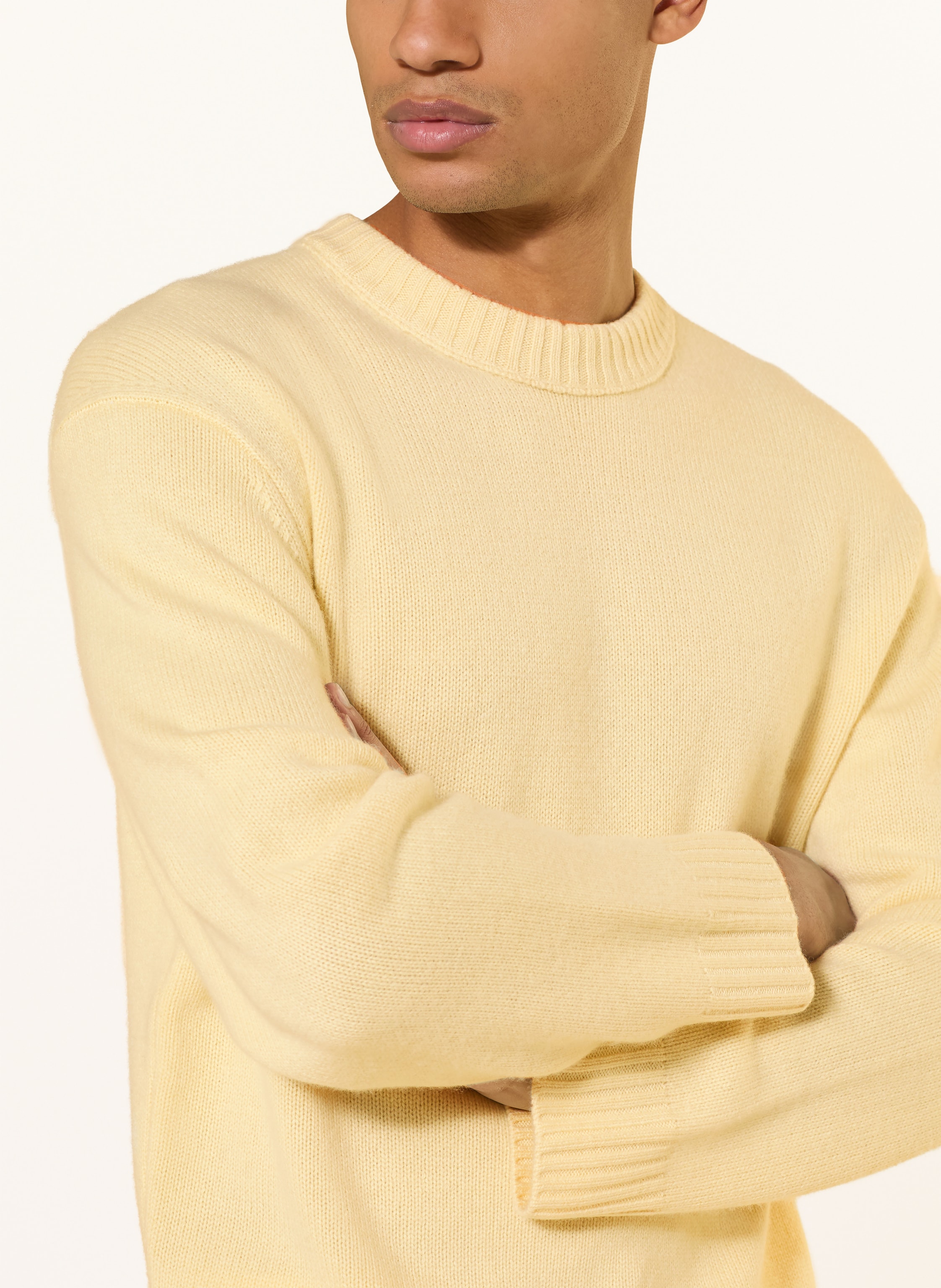Thumbnail - Frame Cashmere-Pullover gelb