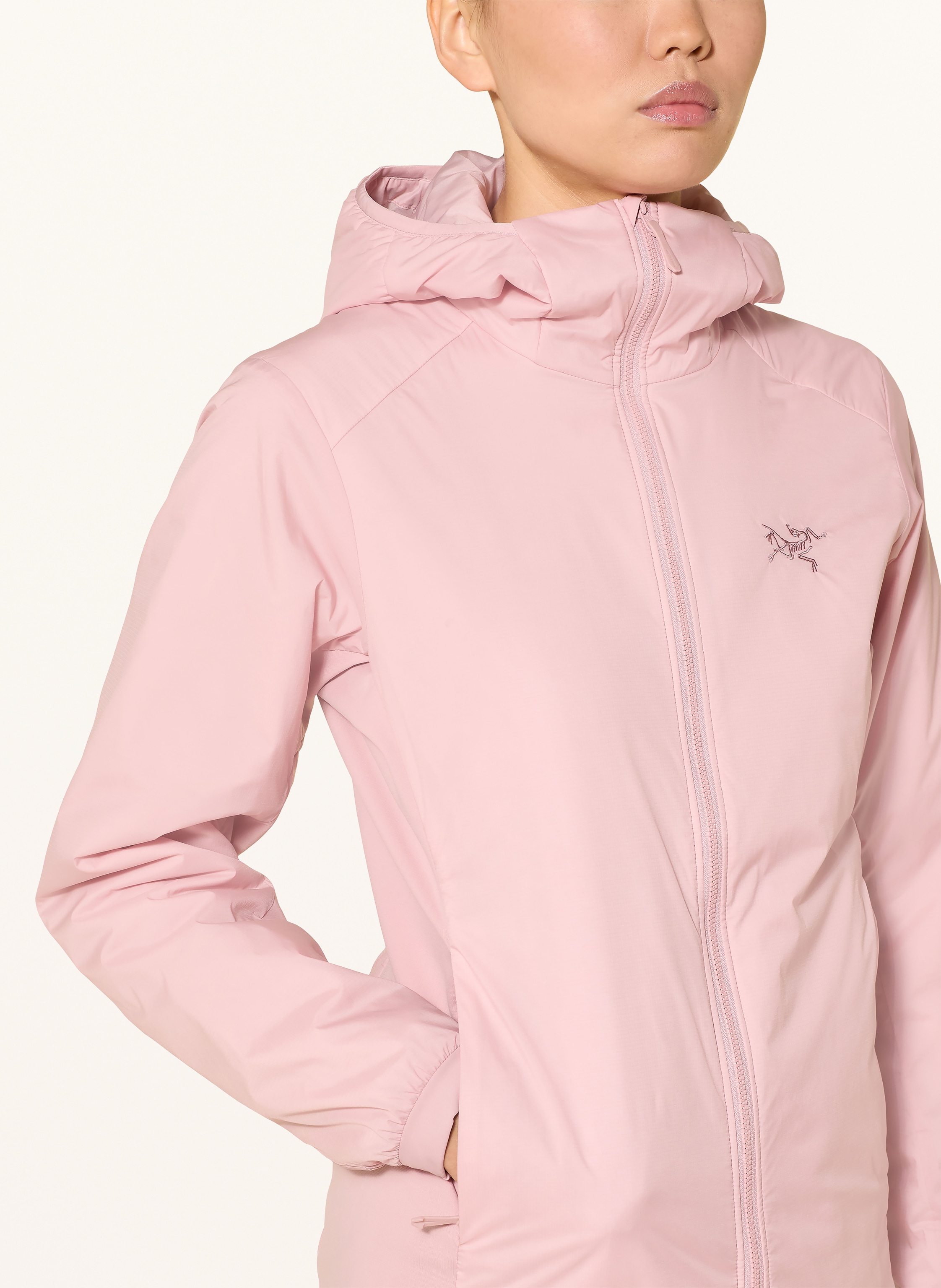 Thumbnail - Arc'teryx Funktionsjacke Atom Hoody rosa