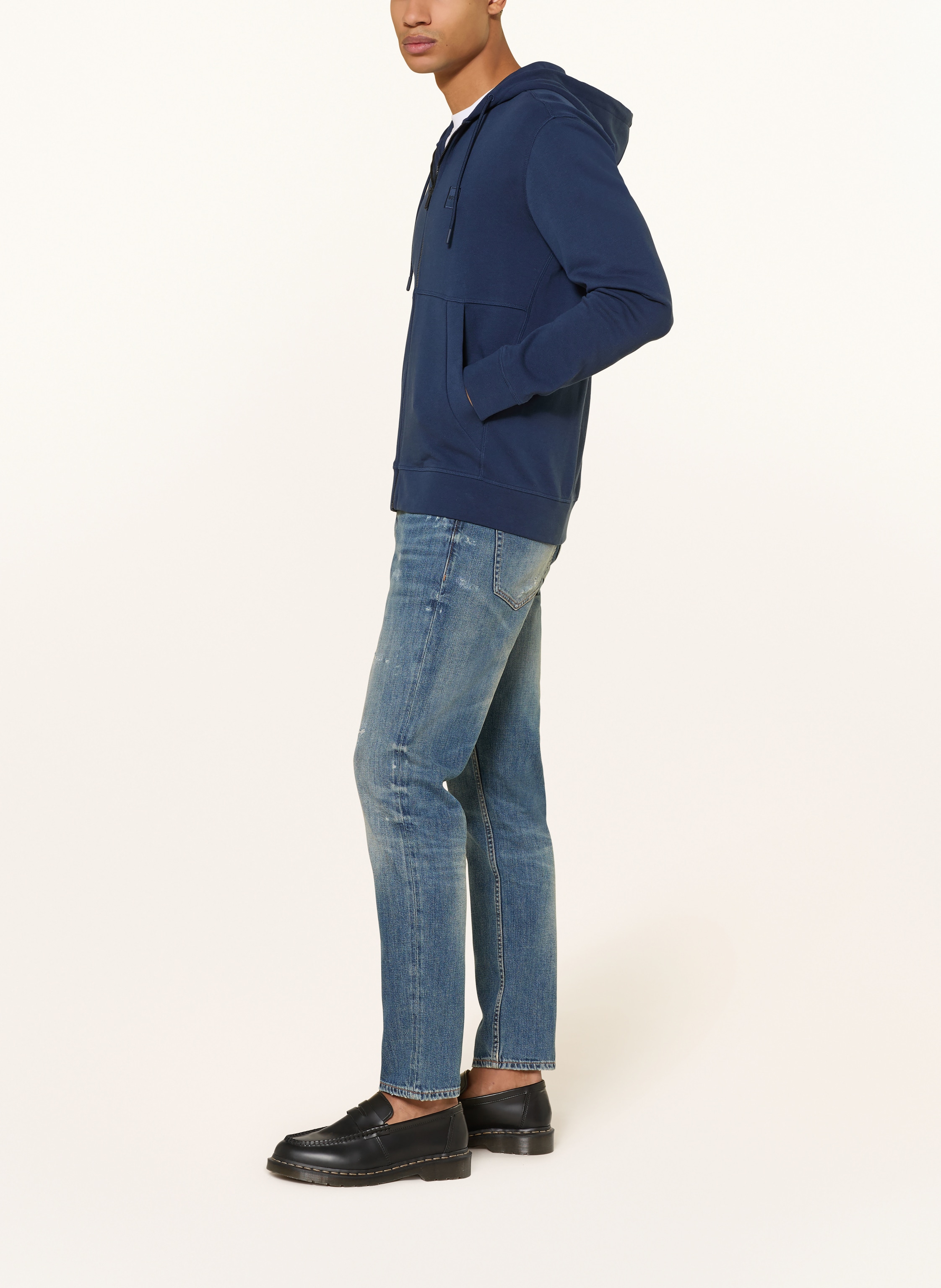 Thumbnail - Boss Sweatjacke Zetalky blau