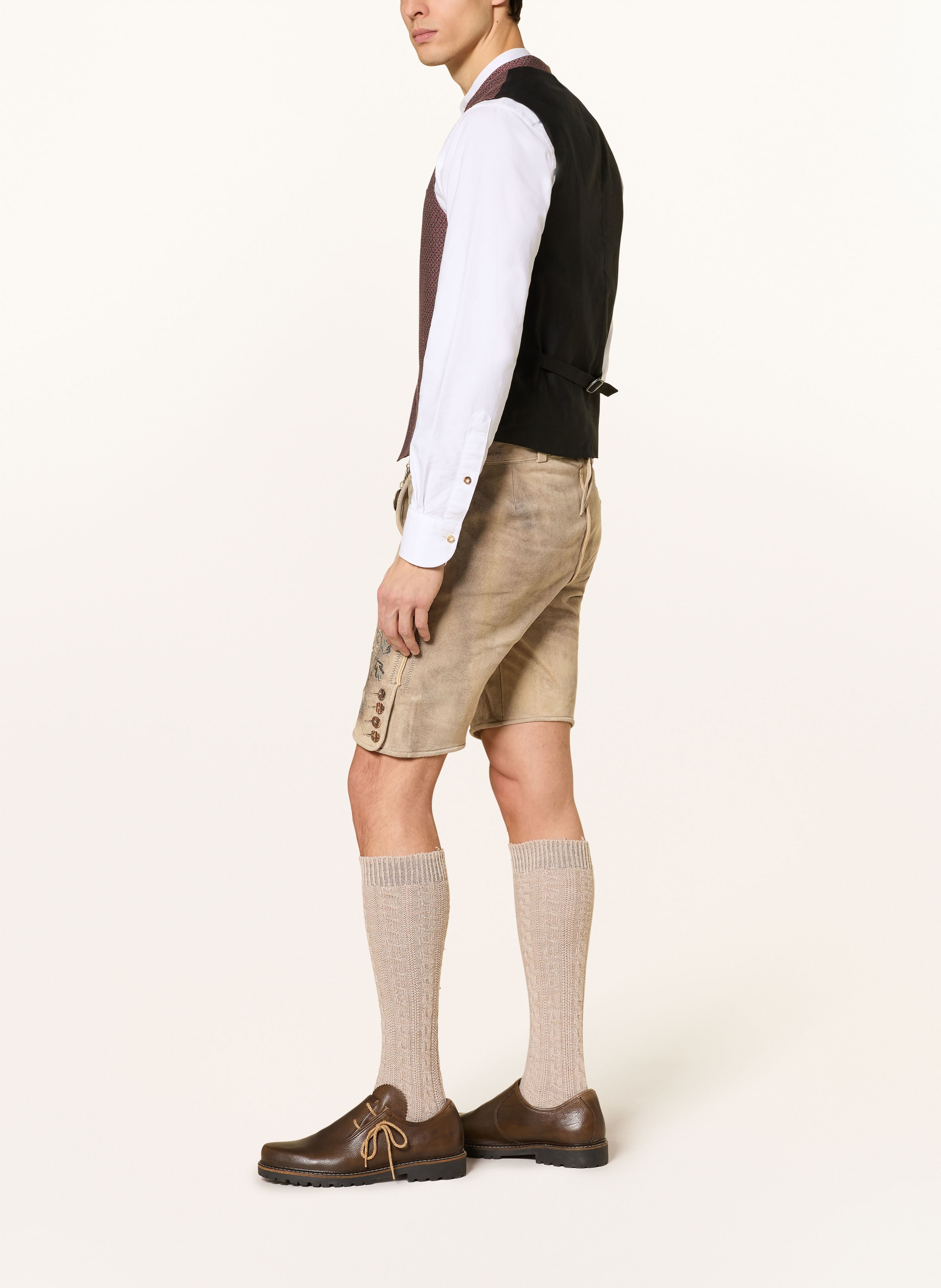 Thumbnail - Beckert Trachten-Lederhose Lustenau braun