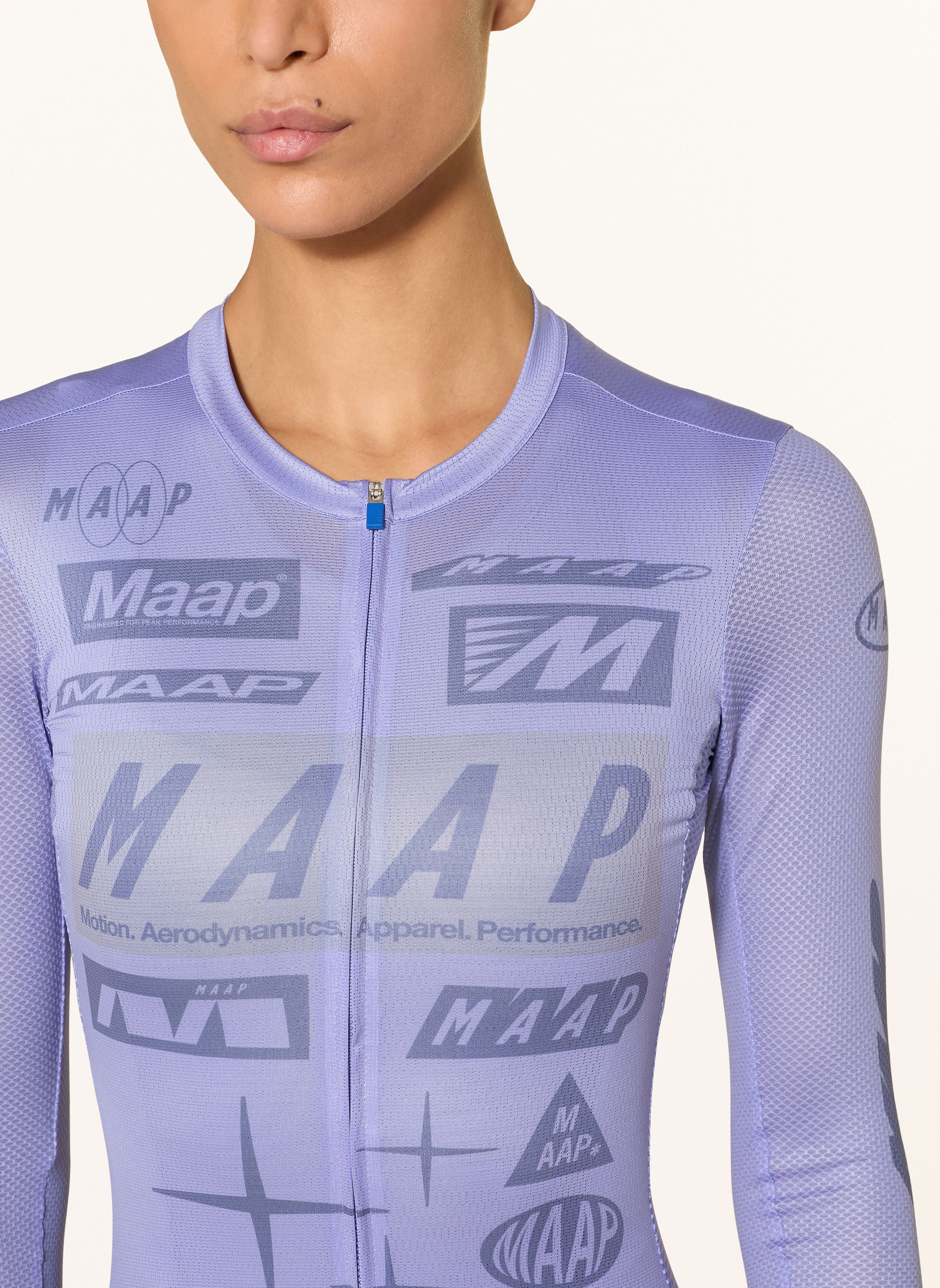 Thumbnail - Maap Radtrikot Drome Pro Air Ls 3.0 lila