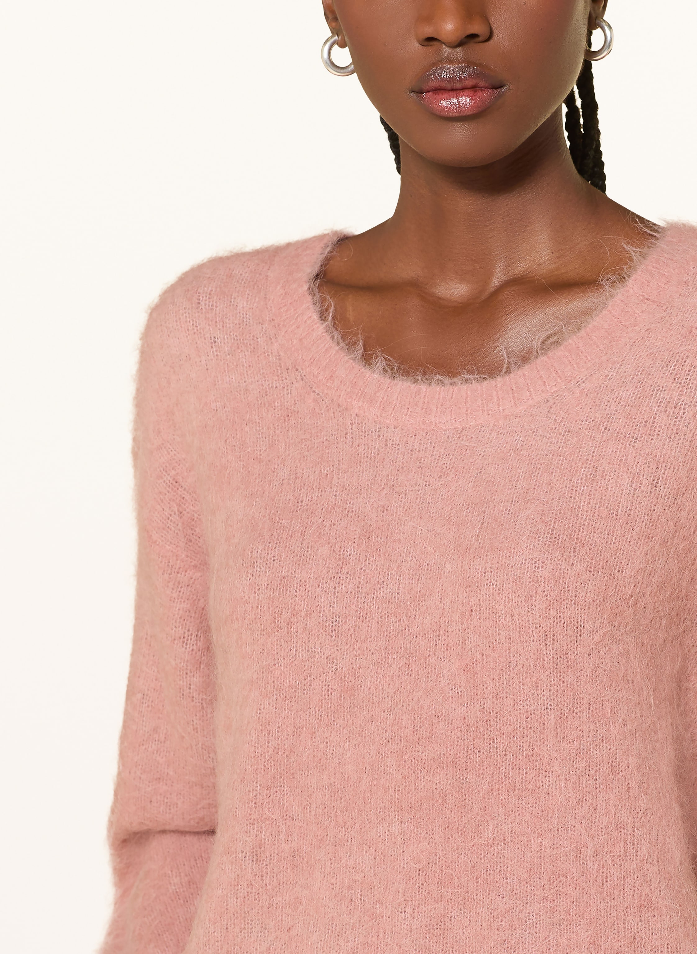 Thumbnail - American Vintage Pullover Nuny Mit Alpaka rosa