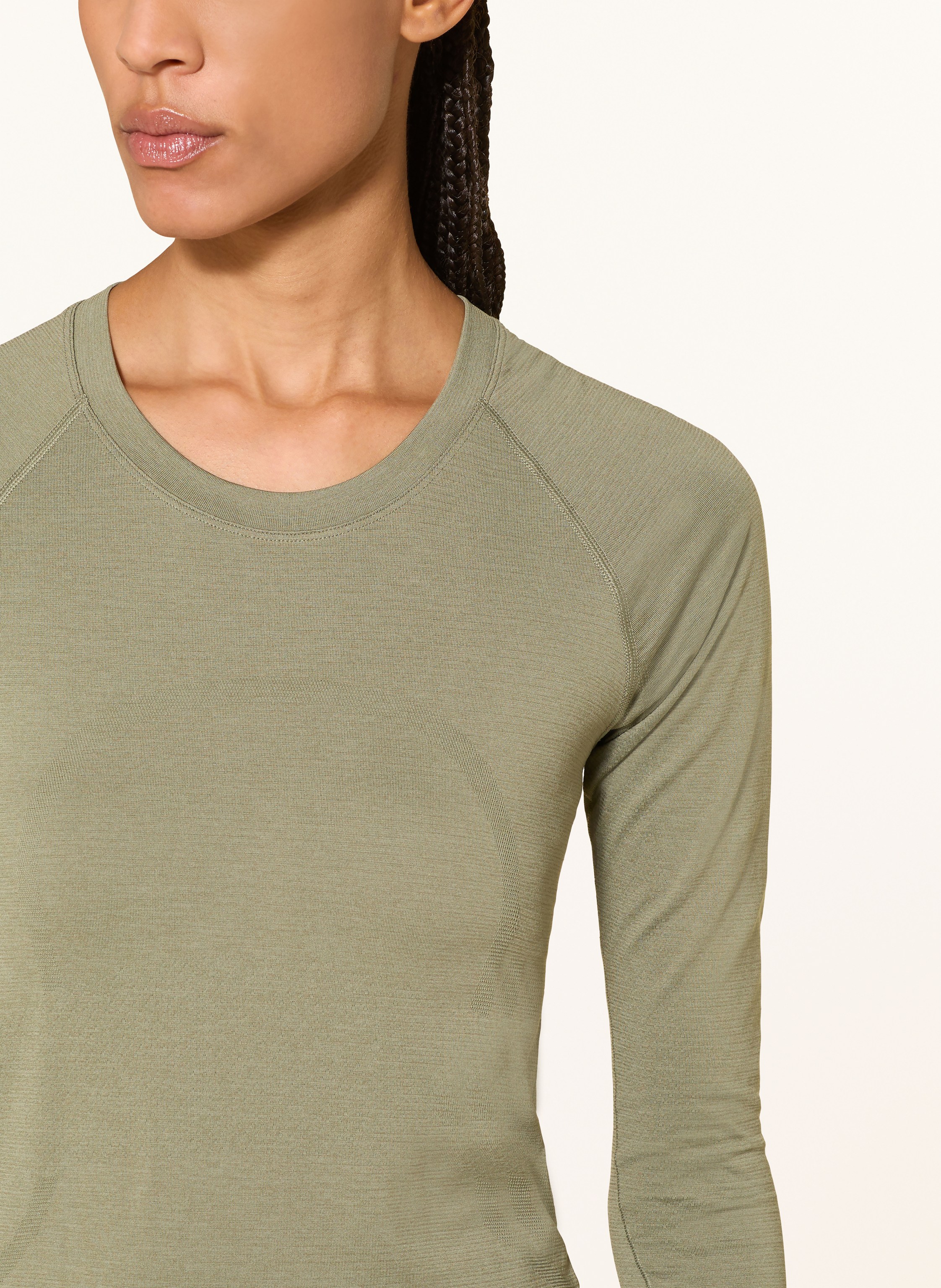 Thumbnail - Lululemon Laufshirt Swiftly Tech Ls 2.0 gruen