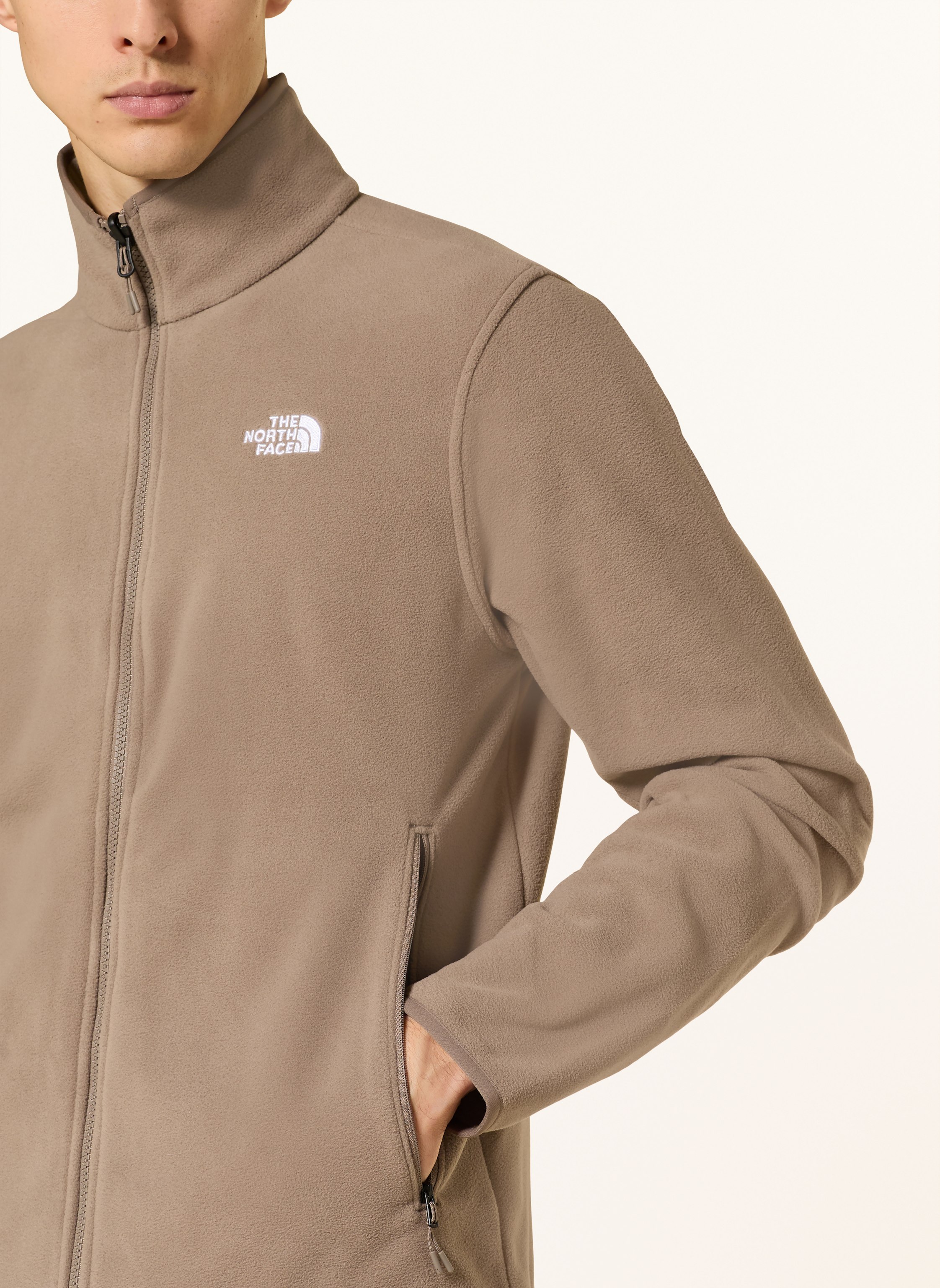 Thumbnail - The North Face Fleecejacke Glacier braun