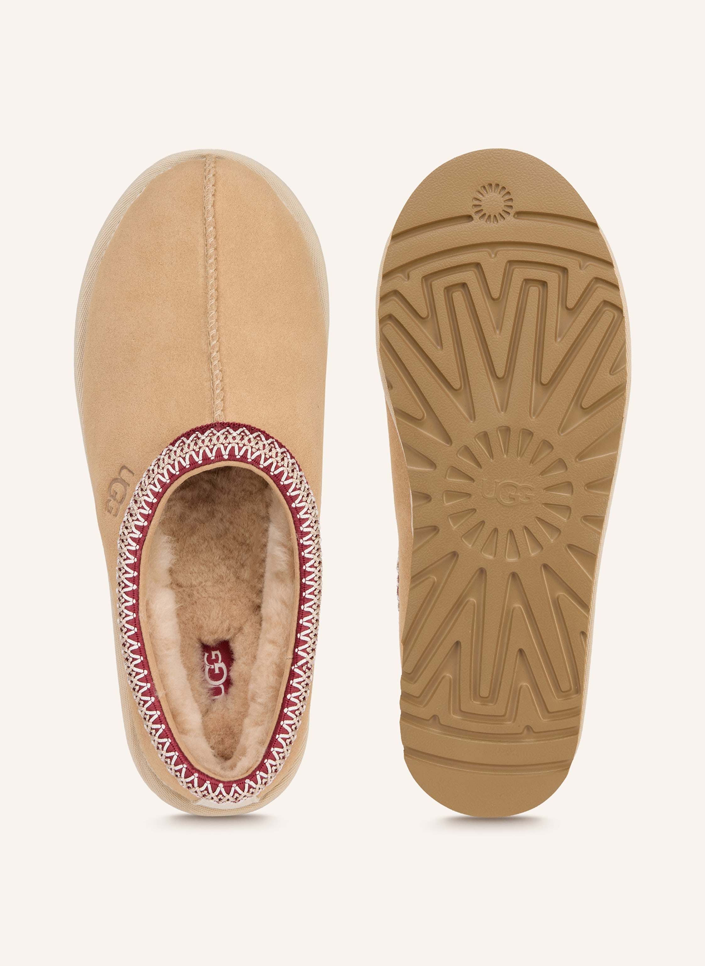 Thumbnail - Ugg Pantoletten Tasman Ii beige