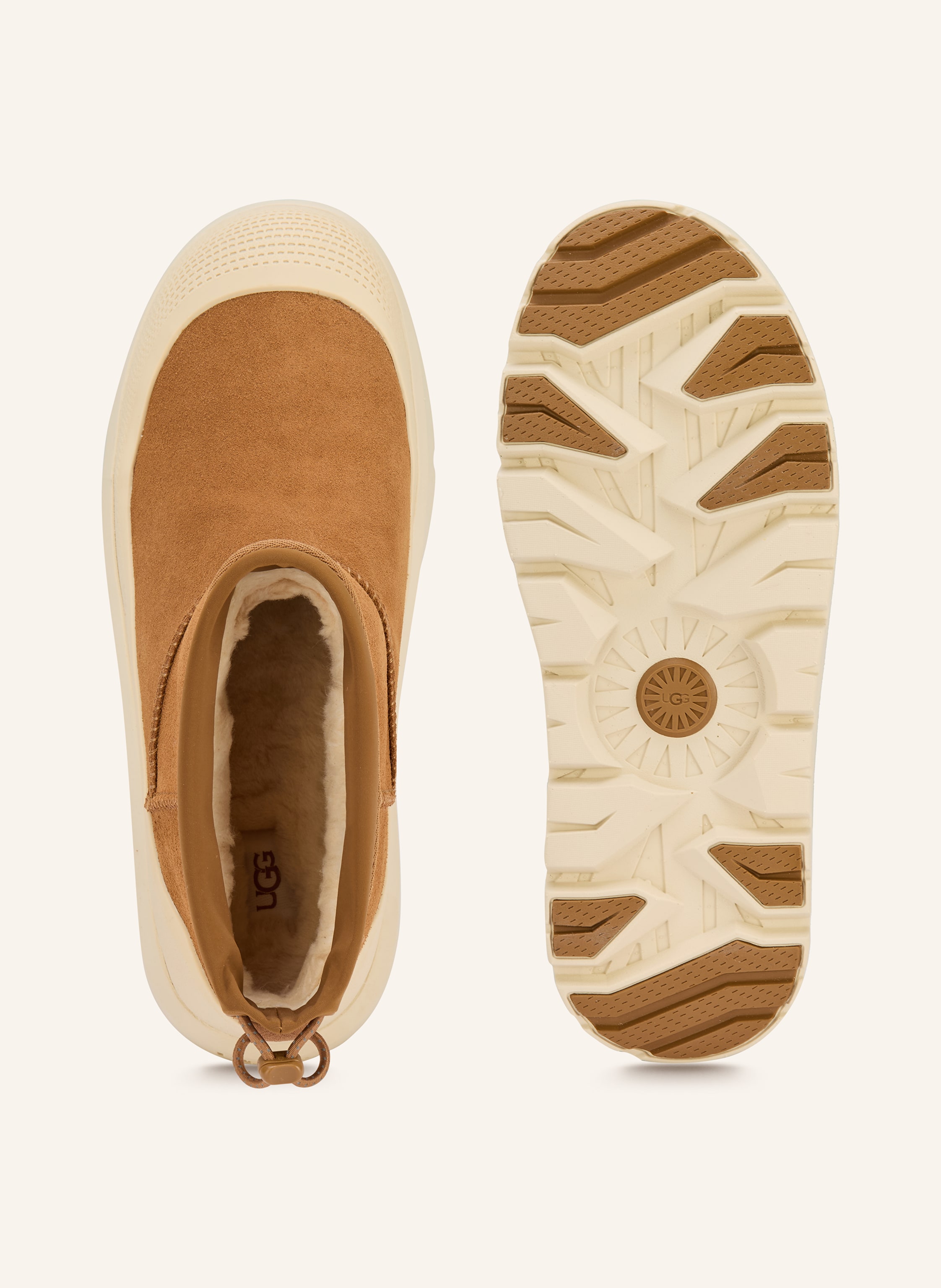 Thumbnail - Ugg Plateau-Boots Classic Ultra Mini Weather Hybrid braun