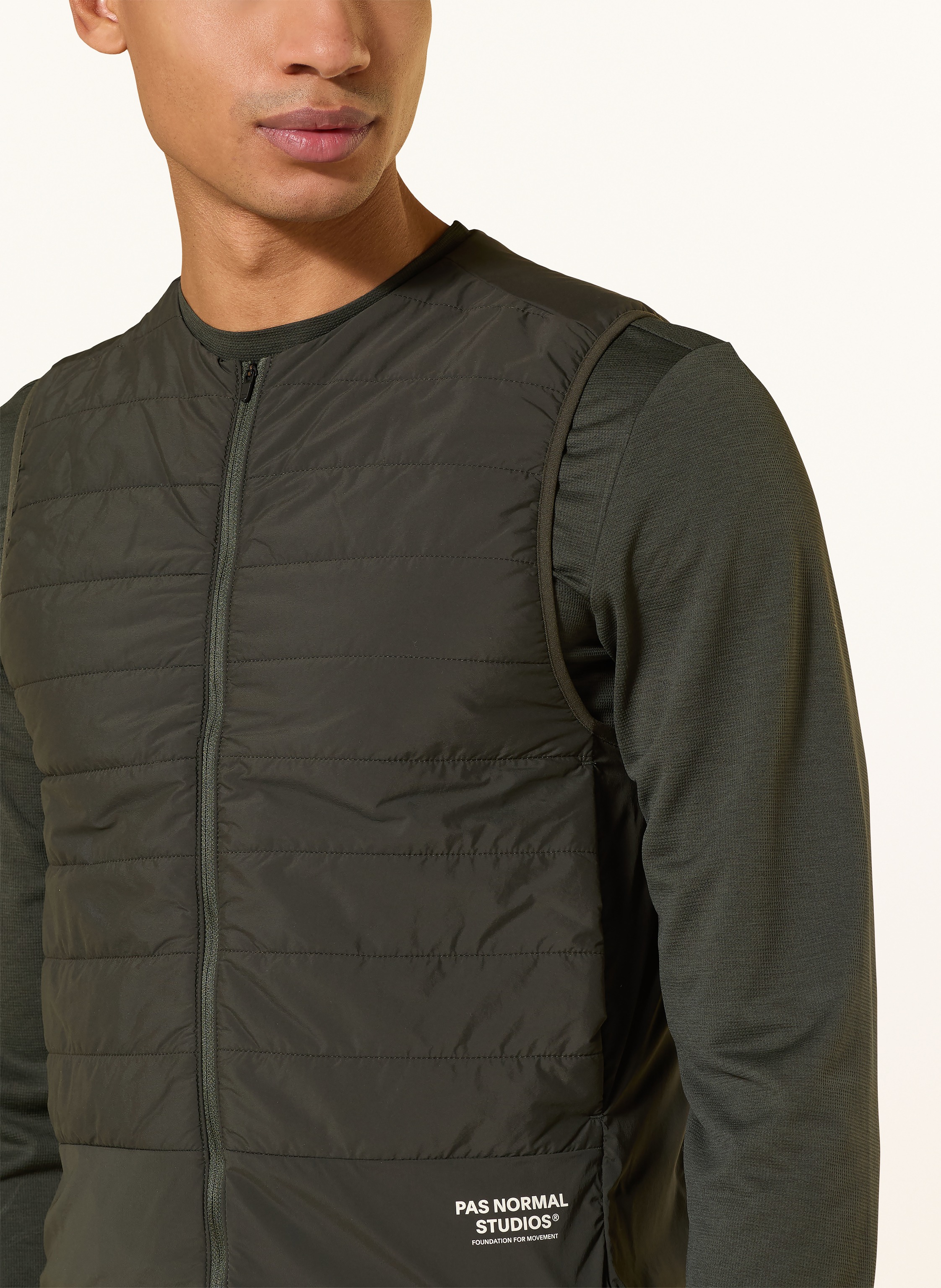 Thumbnail - Pas Normal Studios Steppweste Balance Insulated gruen