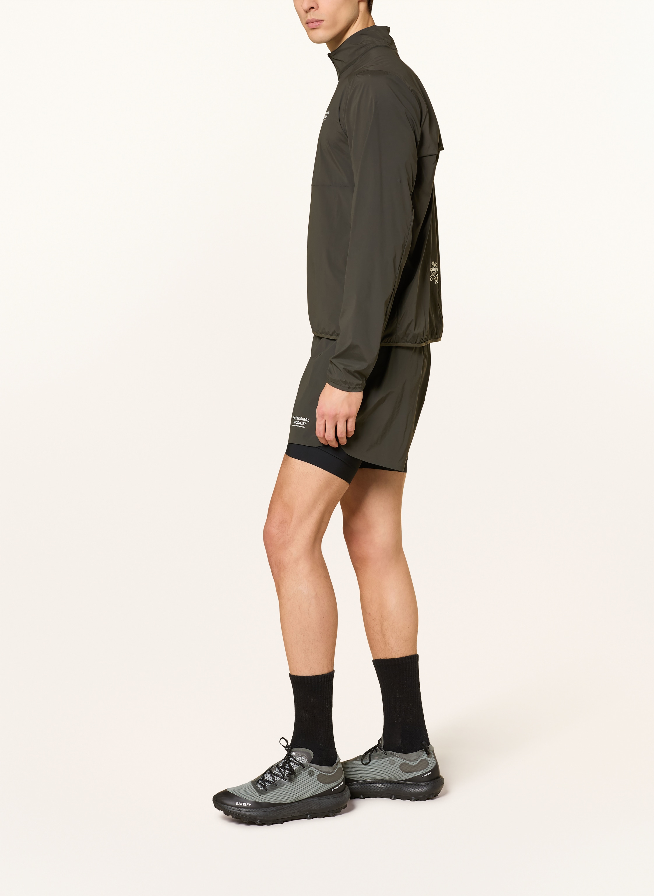 Thumbnail - Pas Normal Studios 2-In-1-Laufshorts Balance gruen