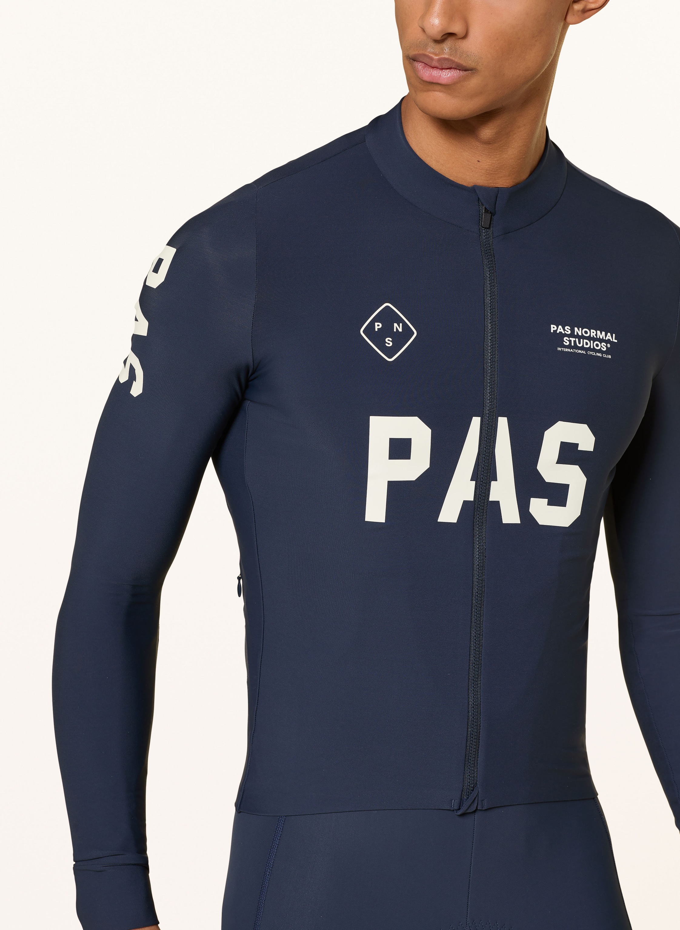 Thumbnail - Pas Normal Studios Radtrikot Mechanism Long Sleeve blau