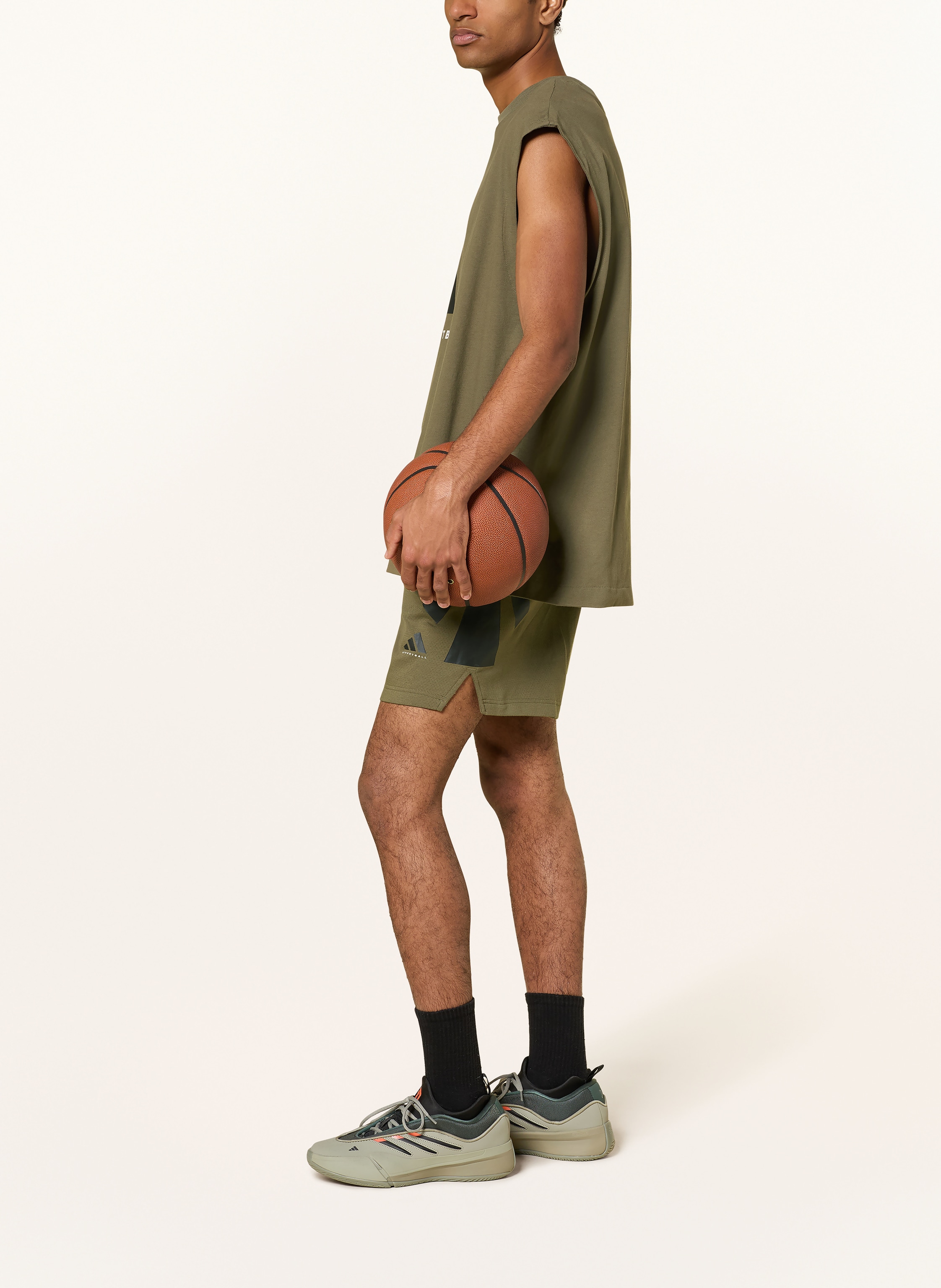 Thumbnail - Adidas Basketballshorts Basketball Spacer gruen