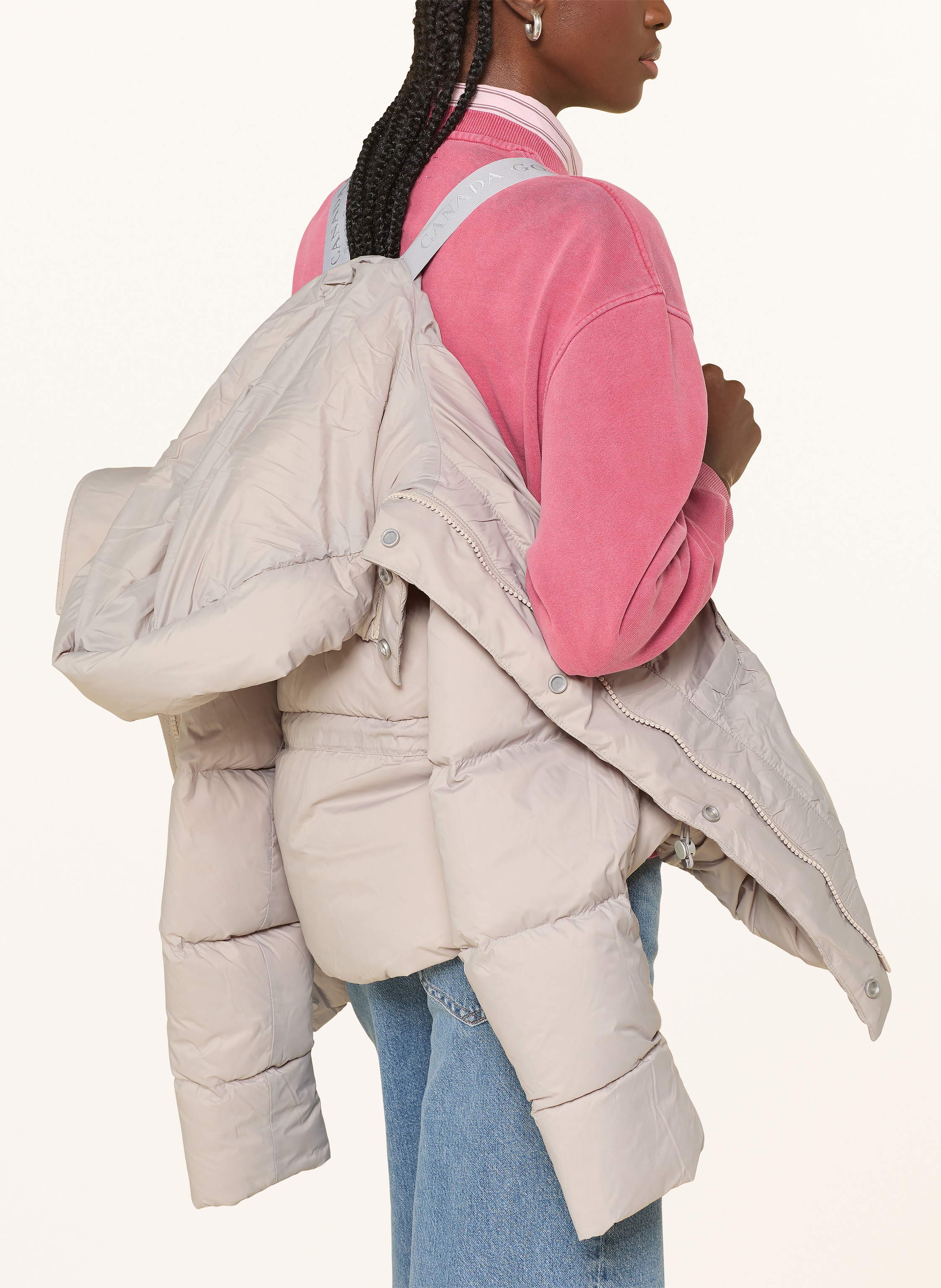 Thumbnail - Canada Goose Daunenjacke Montgomery grau