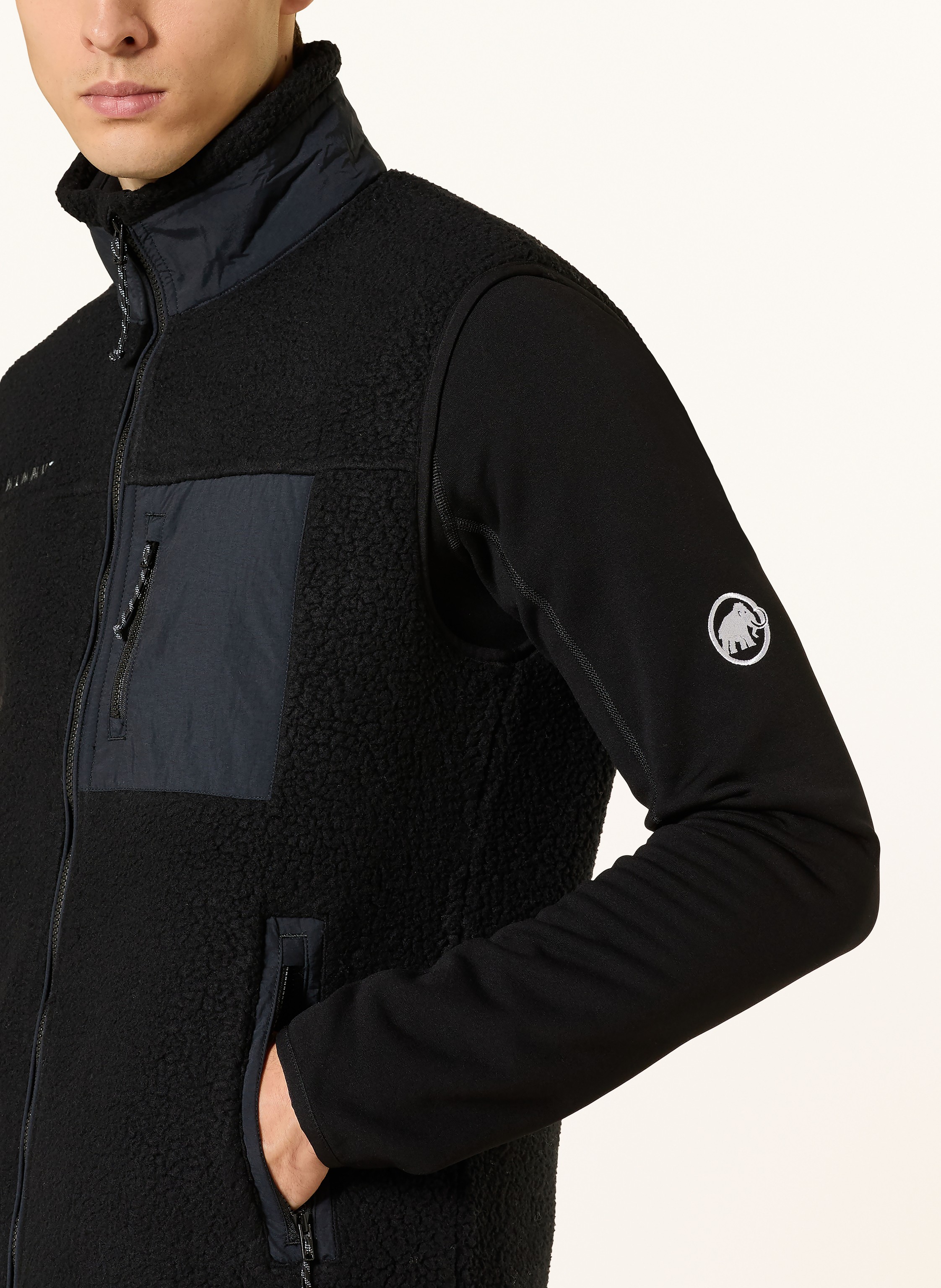 Thumbnail - Mammut Fleeceweste Miracle schwarz