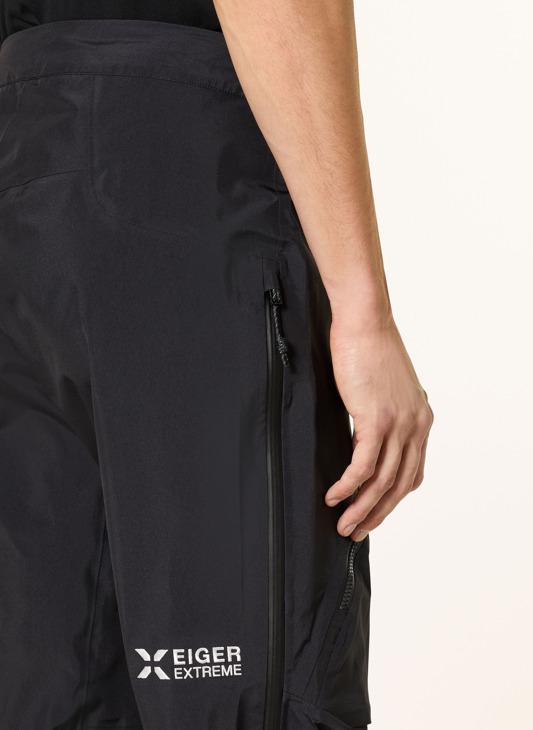 Thumbnail - Mammut Hardshell-Hose Eiger Nordwand Advanced Hs schwarz