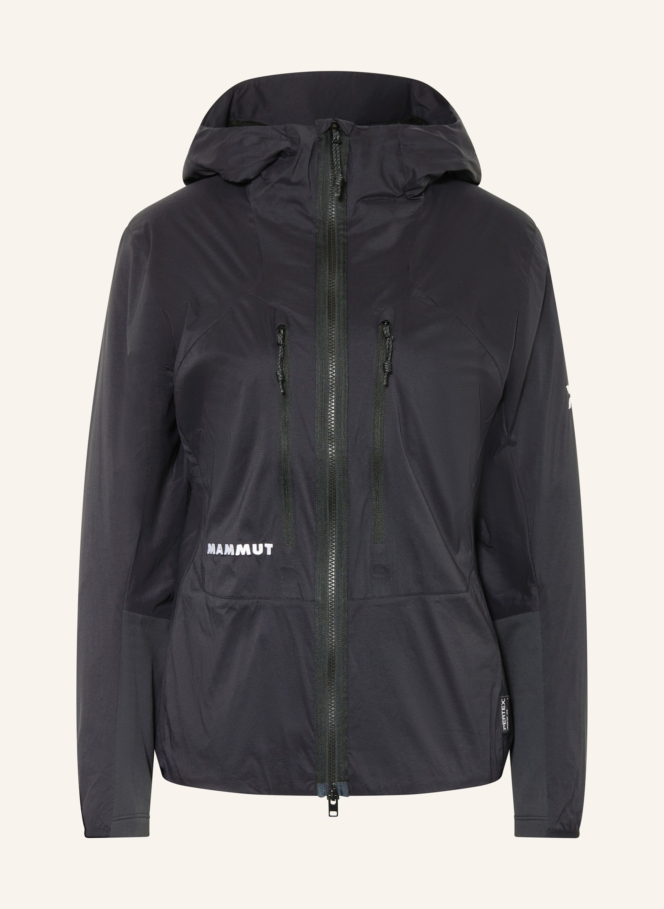 Mammut Jacke Eiger Nordwand In Flex Air Hooded schwarz