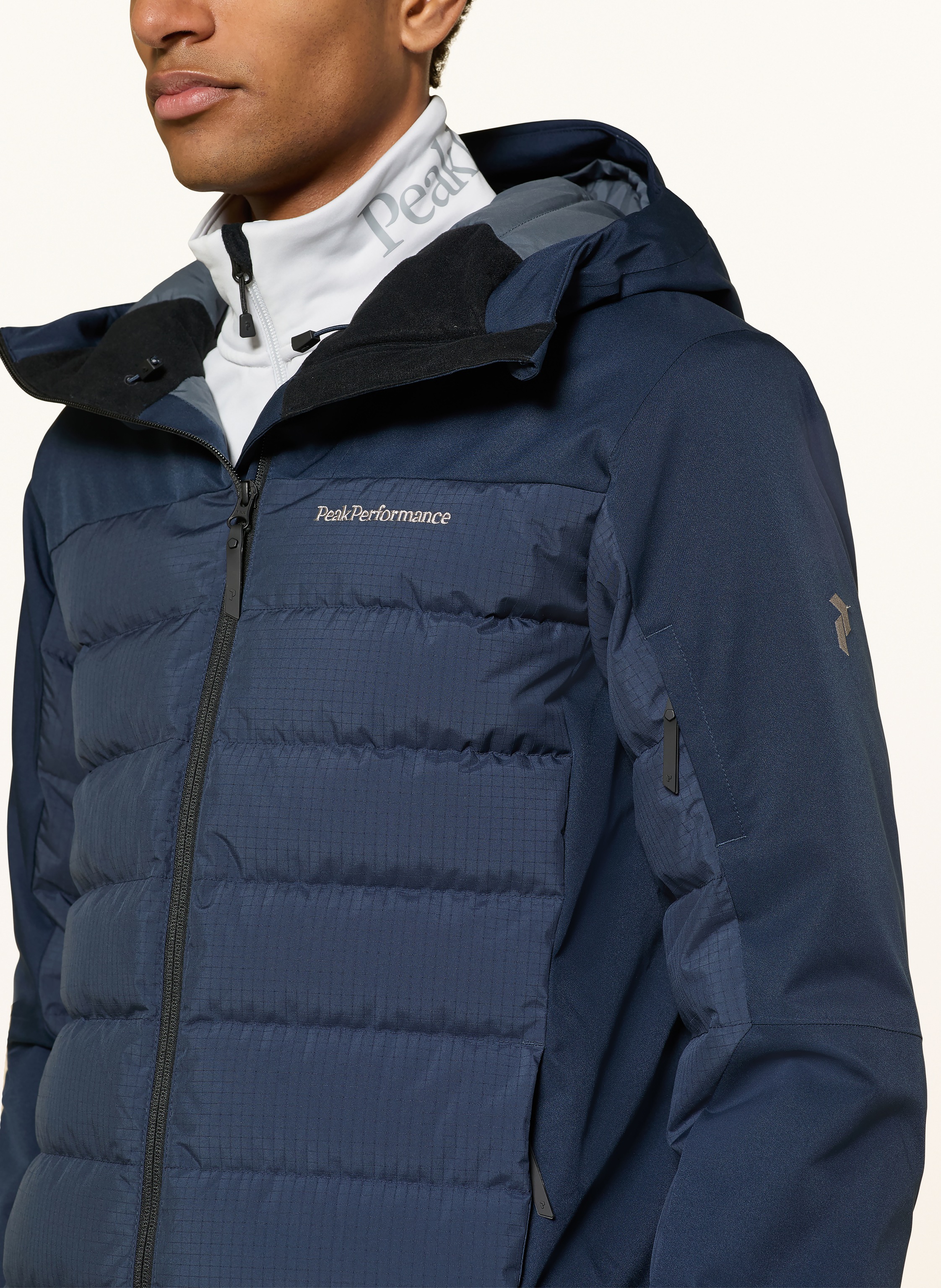 Thumbnail - Peak Performance Daunen-Skijacke Shred blau