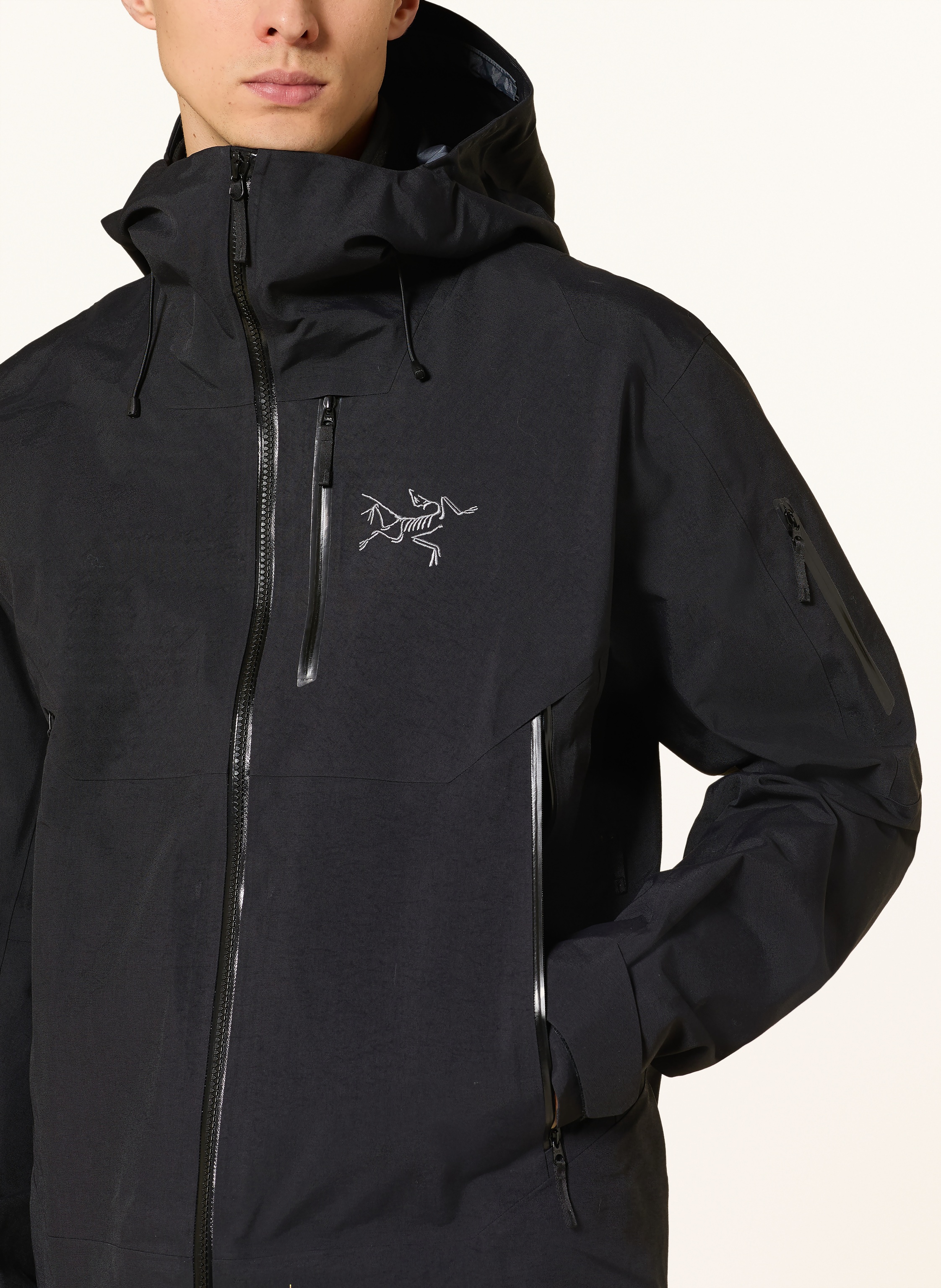 Thumbnail - Arc'teryx Hardshell-Skijacke Sabre schwarz