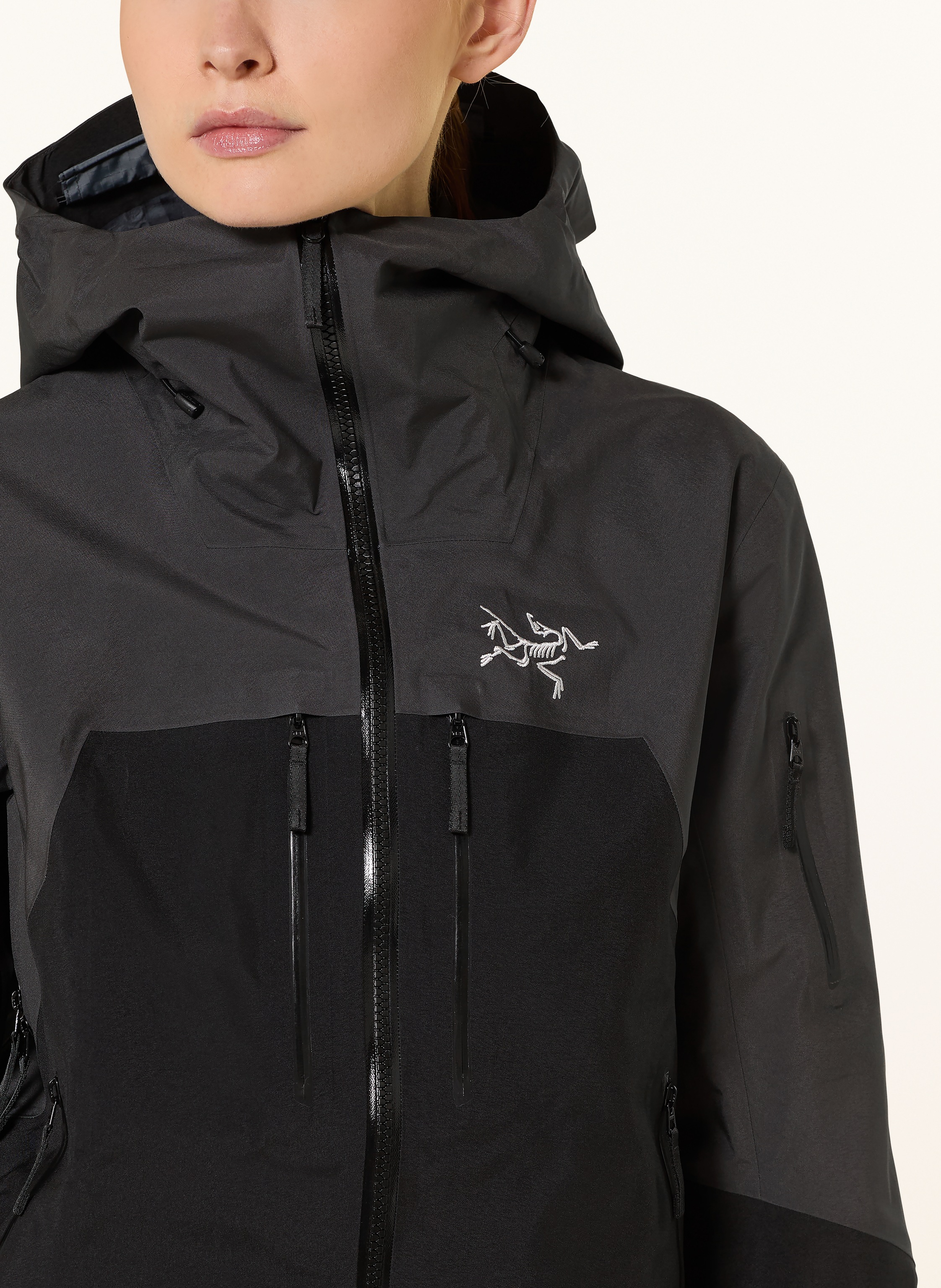 Thumbnail - Arc'teryx Hardshell-Skijacke Rush schwarz