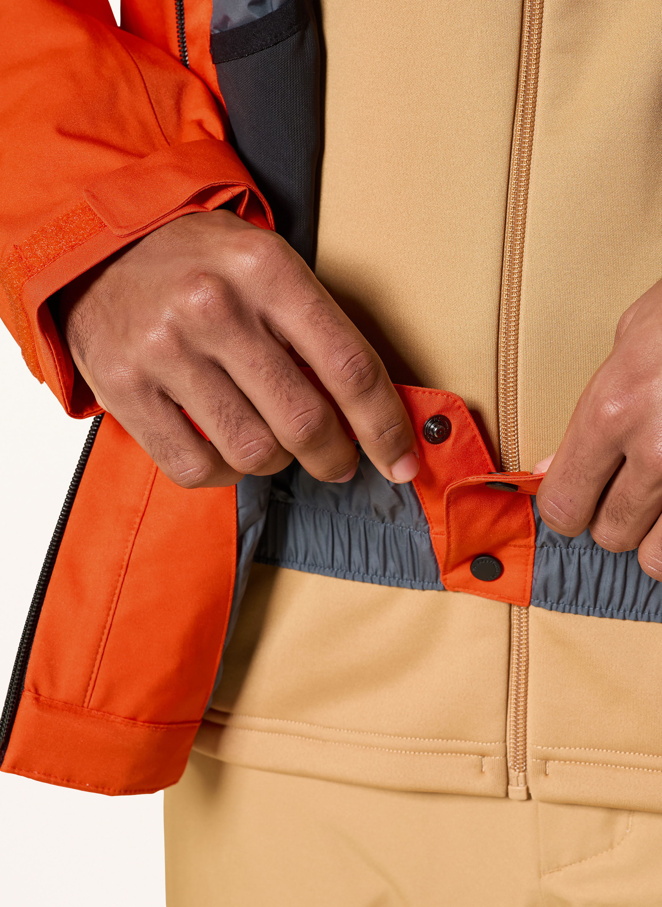 Thumbnail - Peak Performance Skijacke Maroon Hipe® Insulated orange