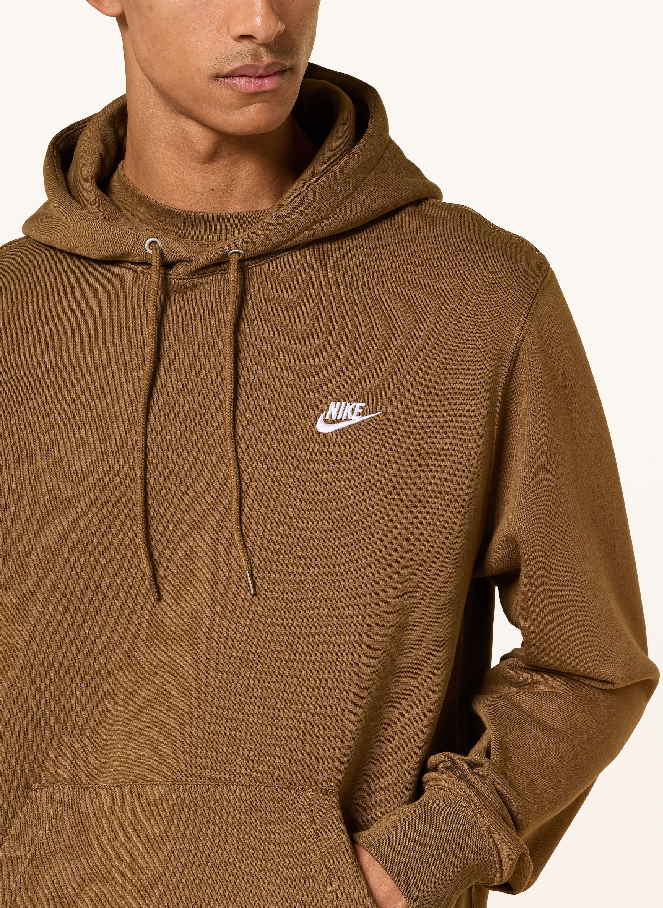Thumbnail - Nike Hoodie Club braun