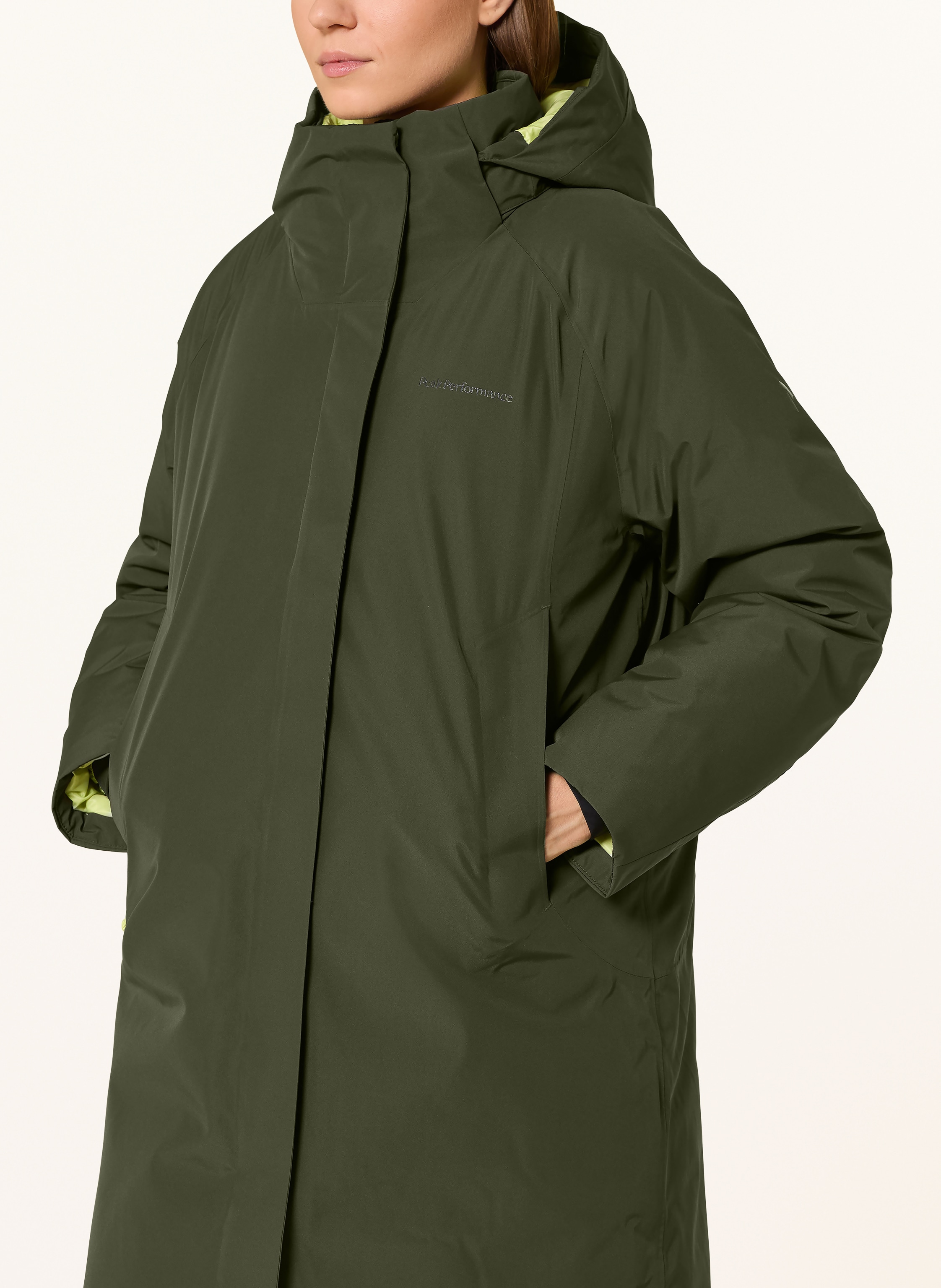 Thumbnail - Peak Performance Daunenmantel Treeline gruen