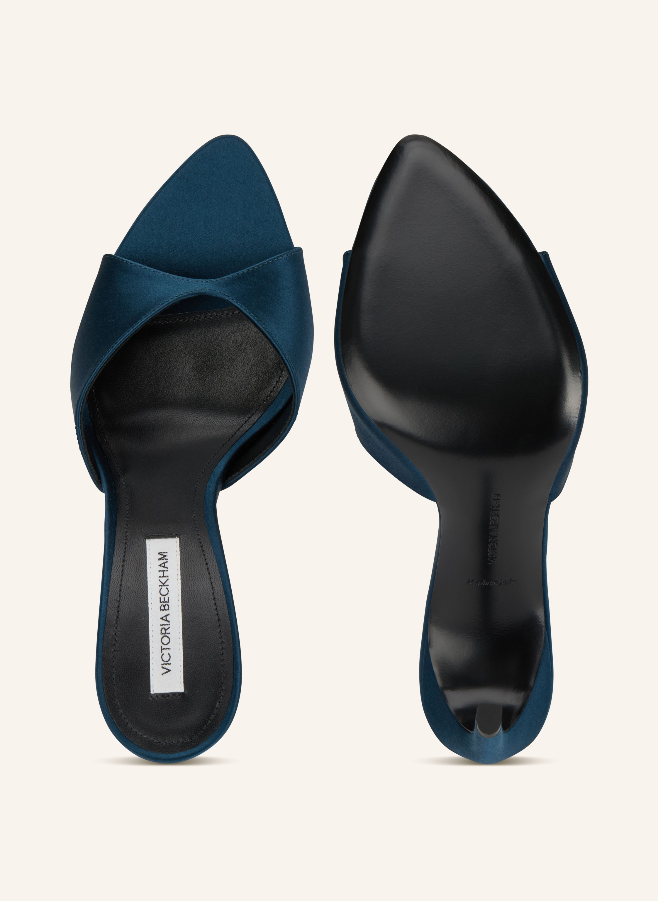 Thumbnail - Victoria Beckham Mules Harlow blau