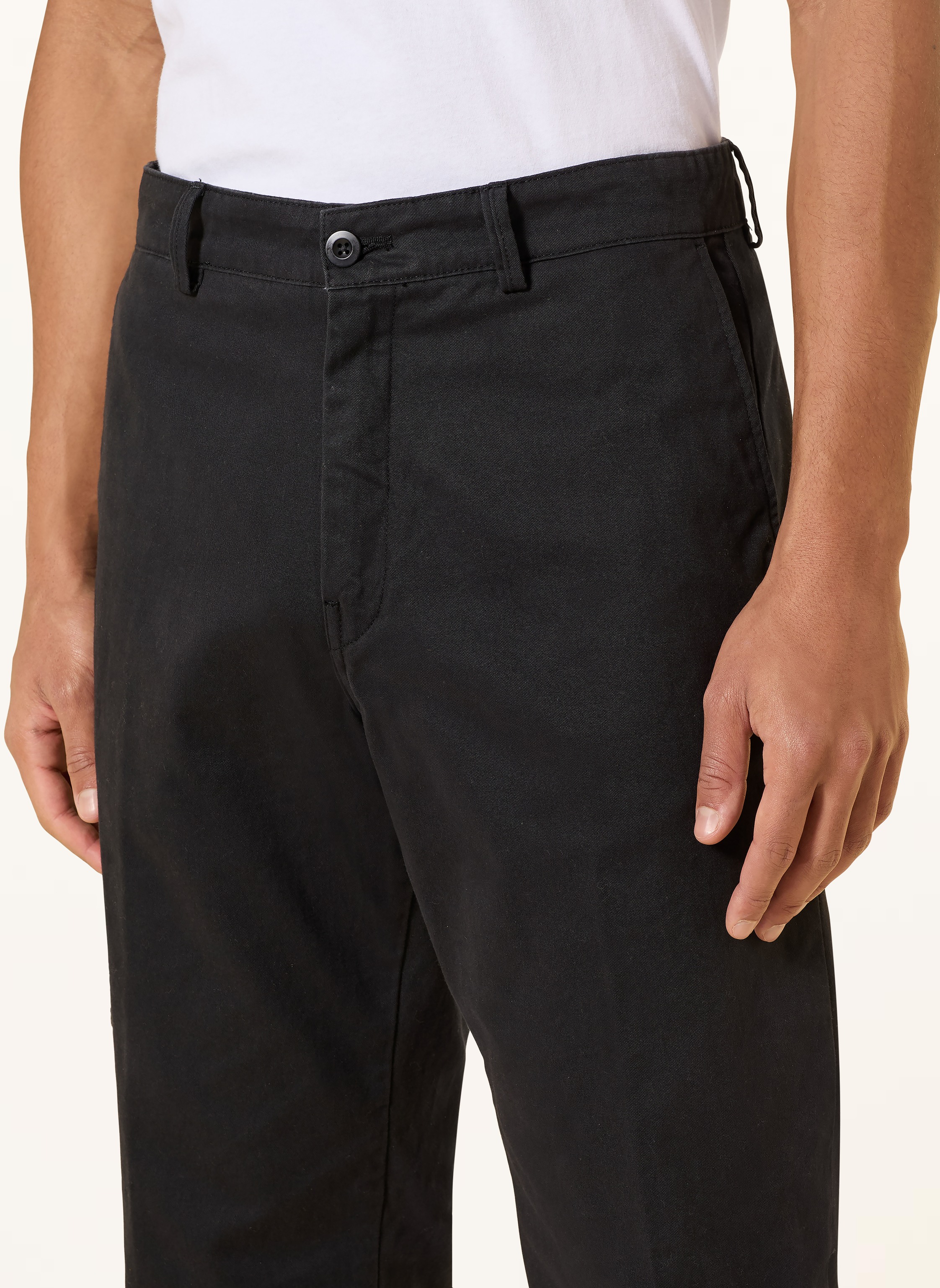 Thumbnail - Replay Chino Regular Fit schwarz