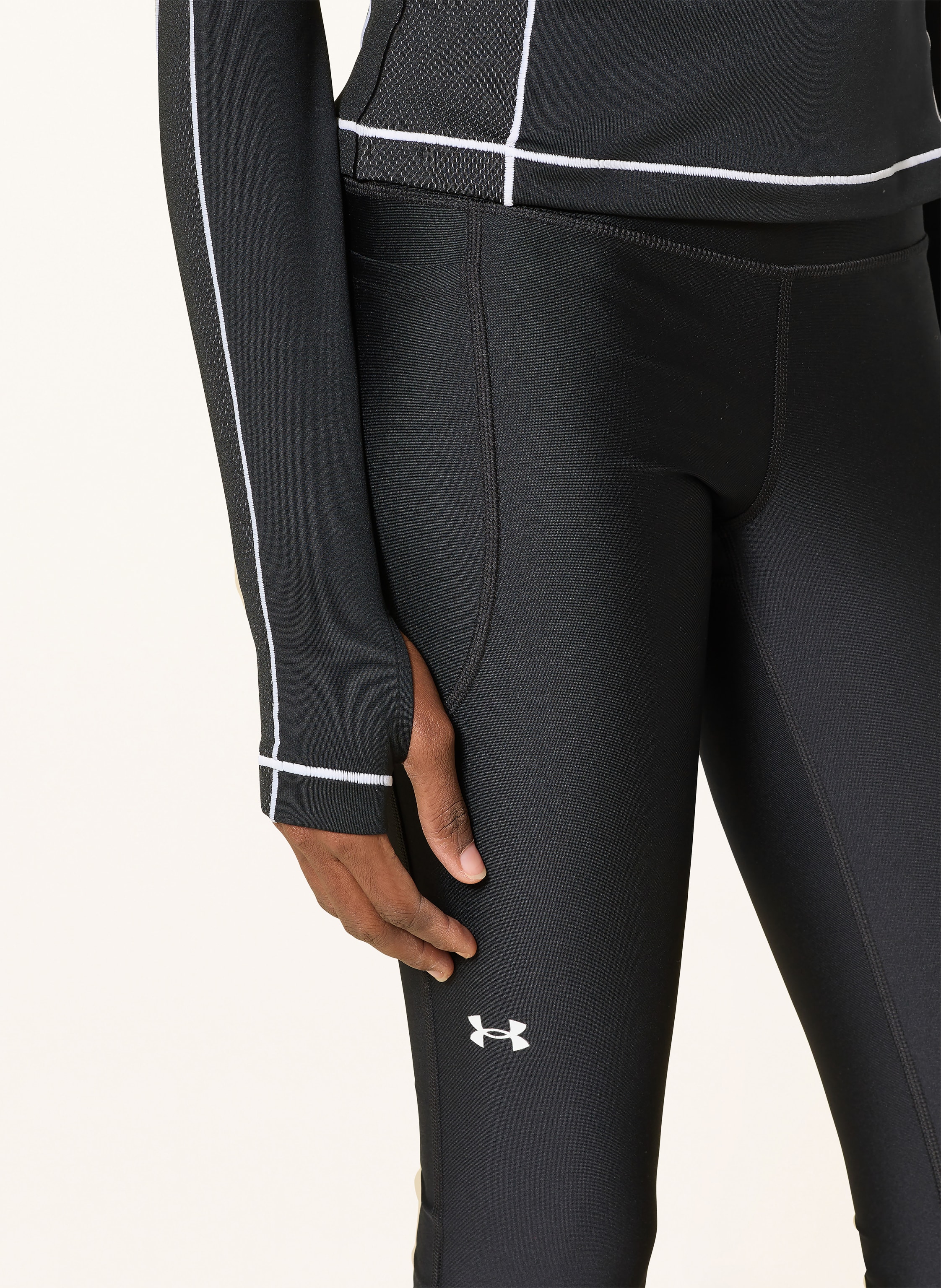 Thumbnail - Under Armour Laufshirt Ua Coldgear Textured schwarz