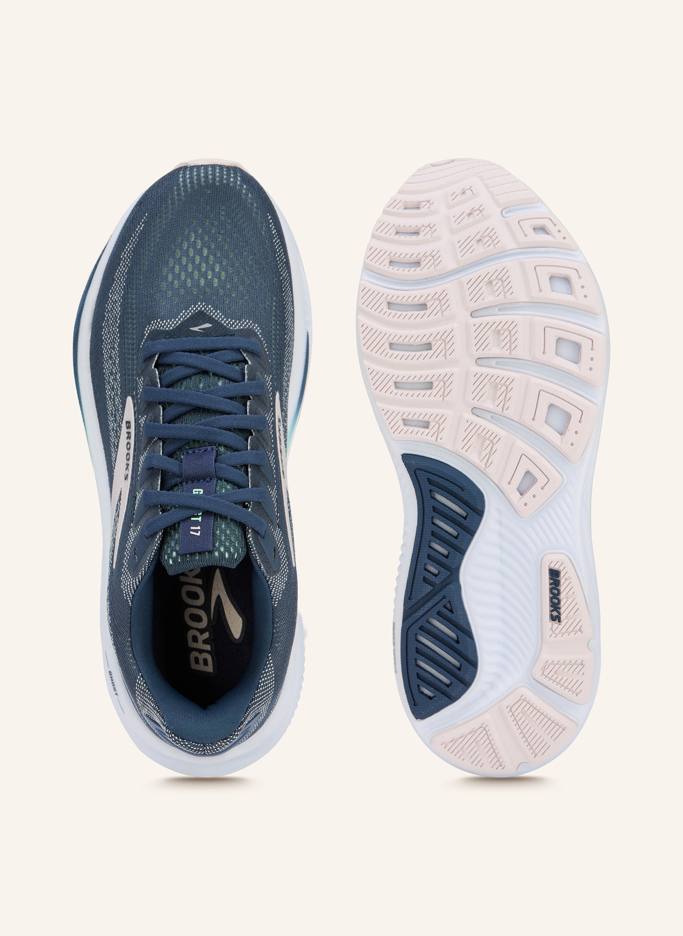 Thumbnail - Brooks Laufschuhe Ghost 17 blau